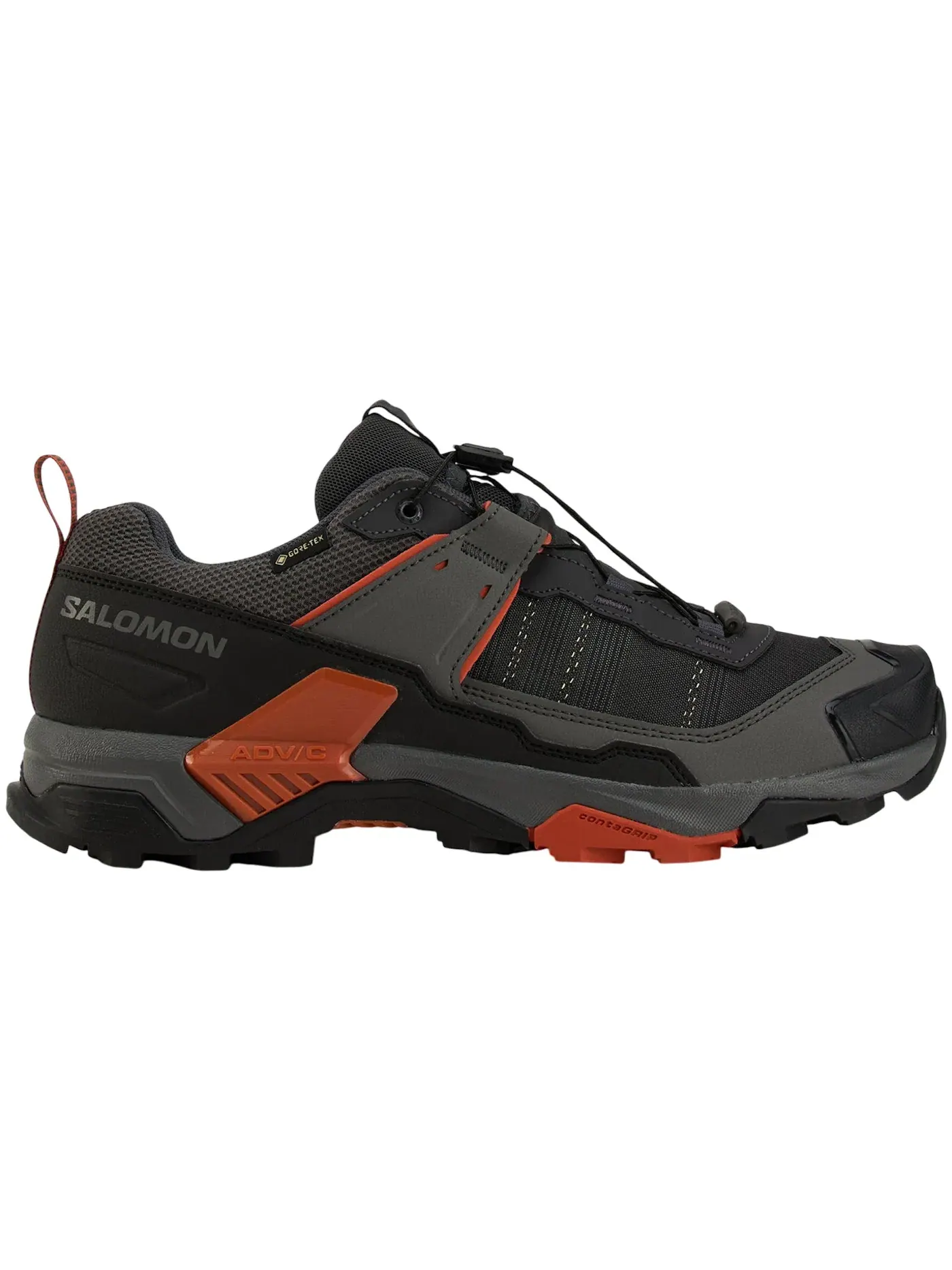Кроссовки мужские для бега Salomon X Ultra 5 Gore-Tex, Asphalt Castlerock Burnt Ochre — изображение 1 из 1