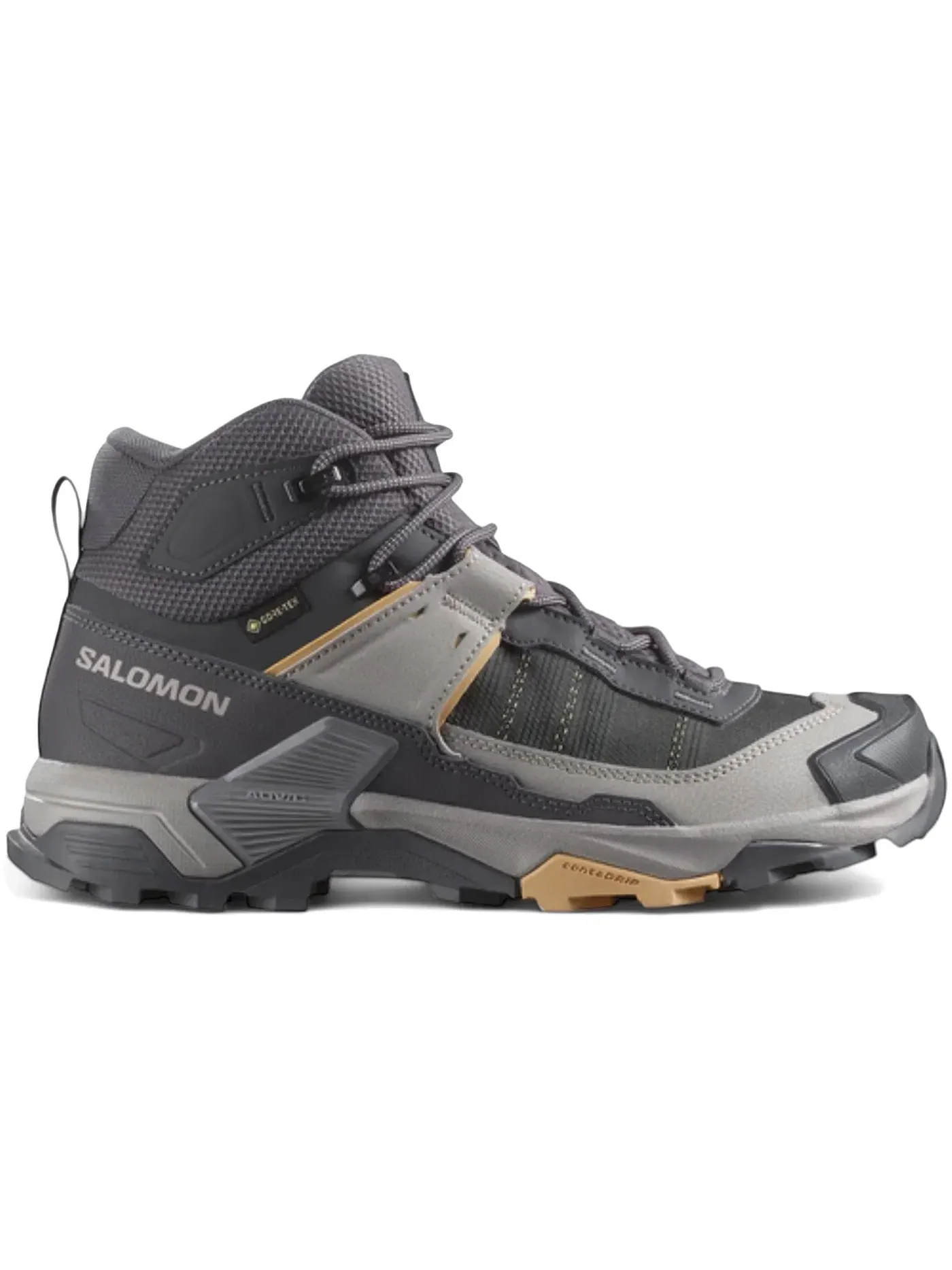 Ботинки женские Salomon X Ultra 5 Mid Gore-Tex, водонепроницаемые — изображение 1 из 1, серый