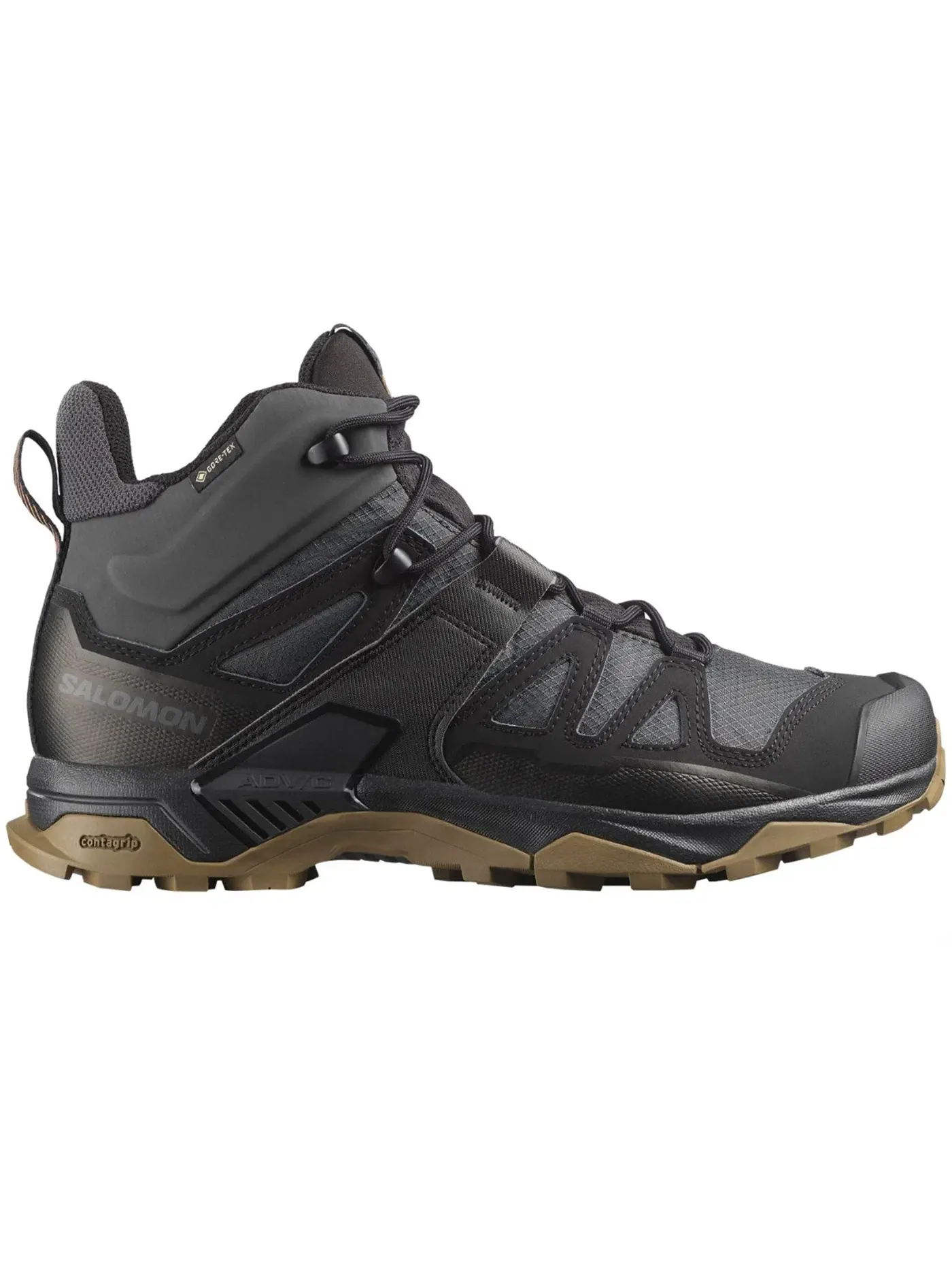 Кроссовки мужские для бега Salomon X Ultra Tracker Gore-Tex, водонепроницаемые — изображение 1 из 1, черный