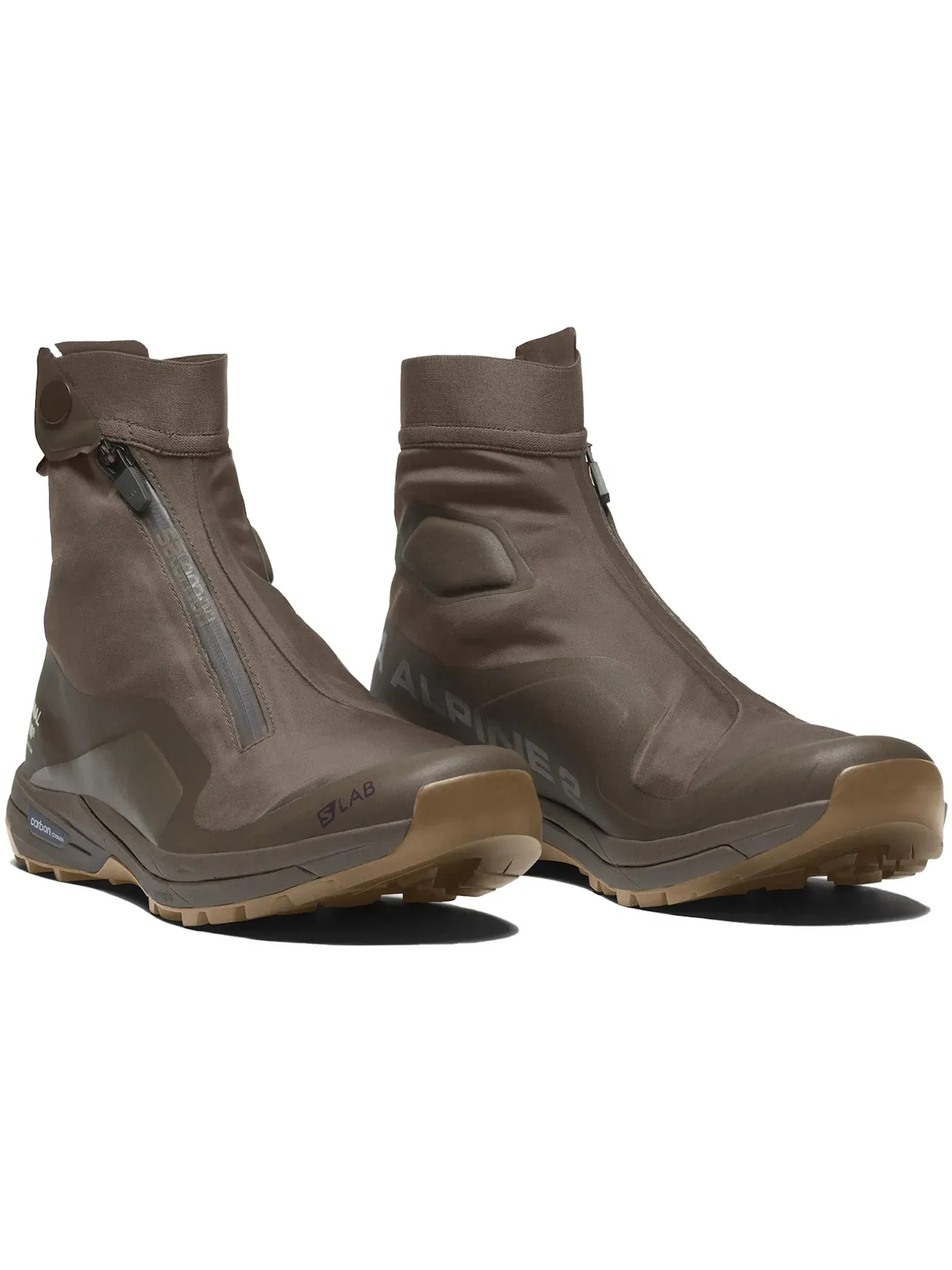 Кроссовки Salomon Lifestyle XA-Alpine 2 PNS Pas Normal Studios — изображение 2 из 3, серый/желтый