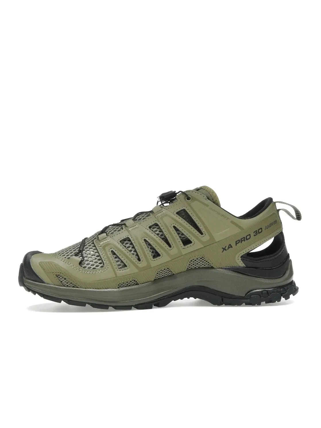 Кроссовки мужские Salomon XA Pro 3D Amphib, для активного отдыха — изображение 3 из 4, оливковый черный