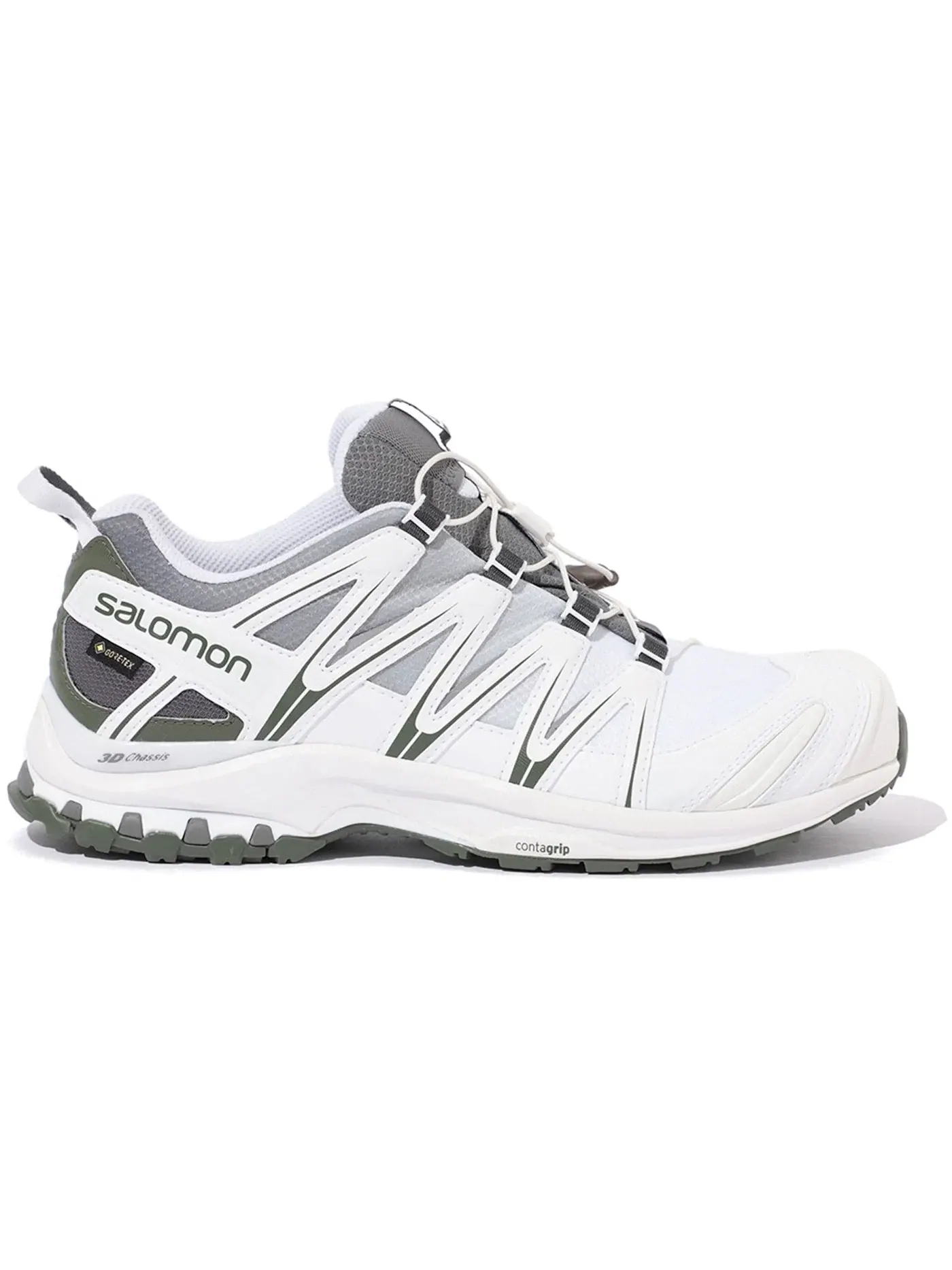 Кроссовки мужские Salomon XA Pro 3D Gore-Tex, водонепроницаемые — изображение 1 из 2, белый серый
