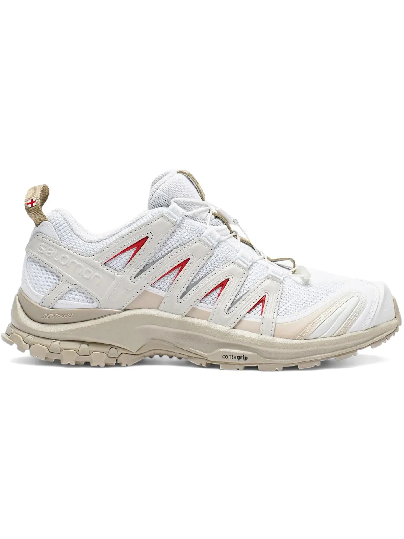Кроссовки Salomon Lifestyle XA Pro 3D — изображение 1 из 1, белый/белый/красный