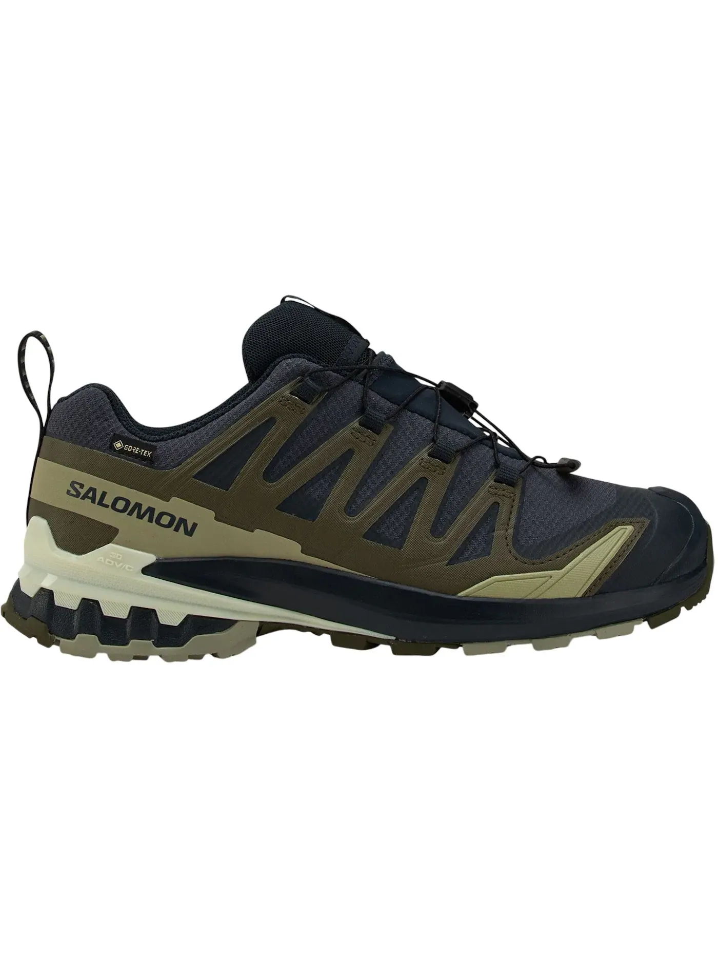 Кроссовки для бега Salomon XA Pro 3D V9 Gore-Tex, водонепроницаемые — изображение 1 из 1, оливковый