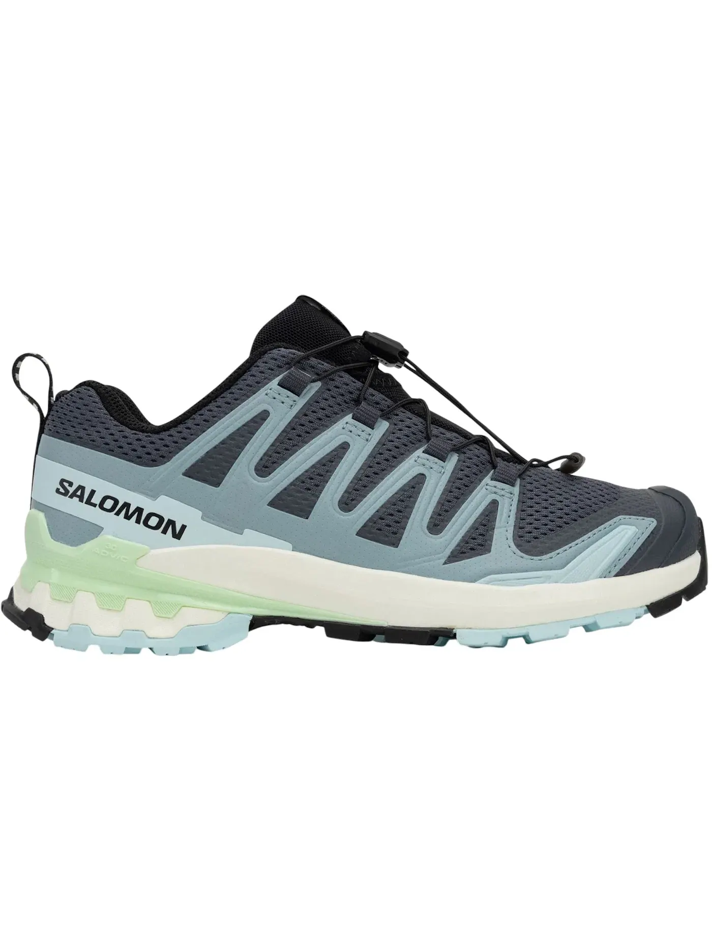 Кроссовки женские для бега Salomon XA Pro 3D V9, для трейлраннинга — изображение 1 из 1, голубой/зеленый