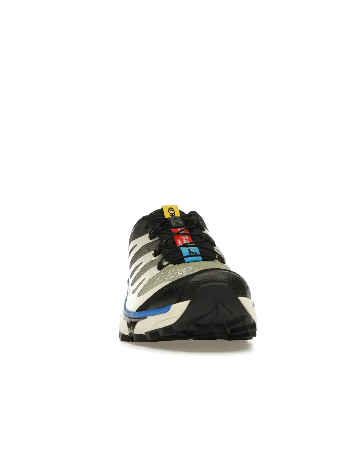 Мужские кроссовки-мюли Salomon XT-4 Mule MM6 Maison Margiela — изображение 2 из 4, прозрачный желтый синий
