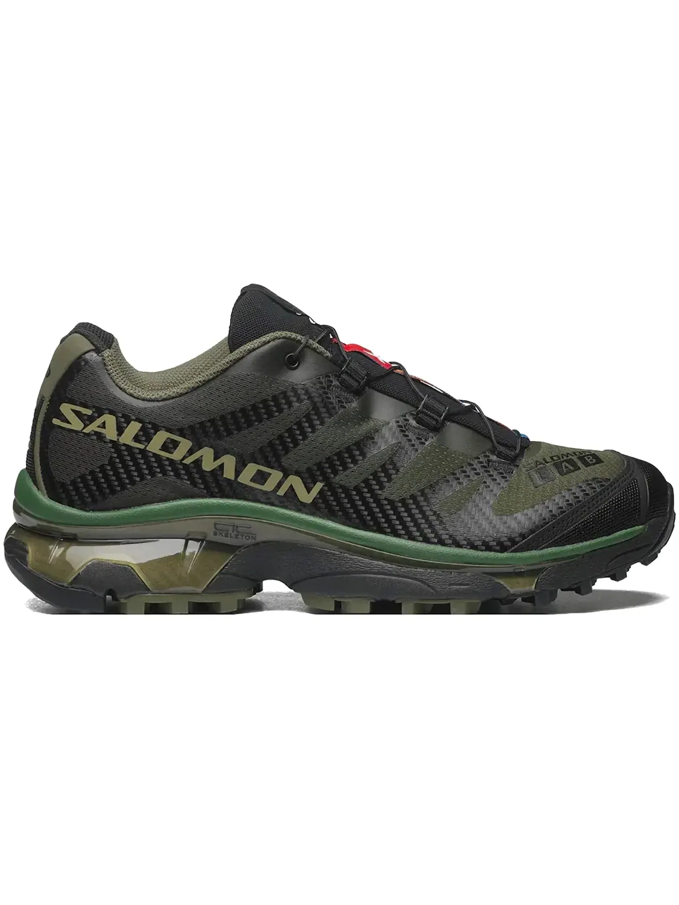 Кроссовки мужские Salomon XT-4 OG, ретро-дизайн — изображение 1 из 1, оливковый/черный