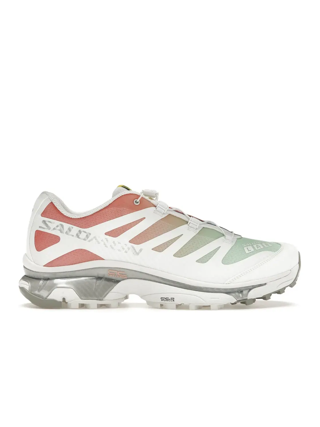 Кроссовки мужские для бега Salomon XT-4 OG, трейловые — изображение 1 из 4, белый/зеленый