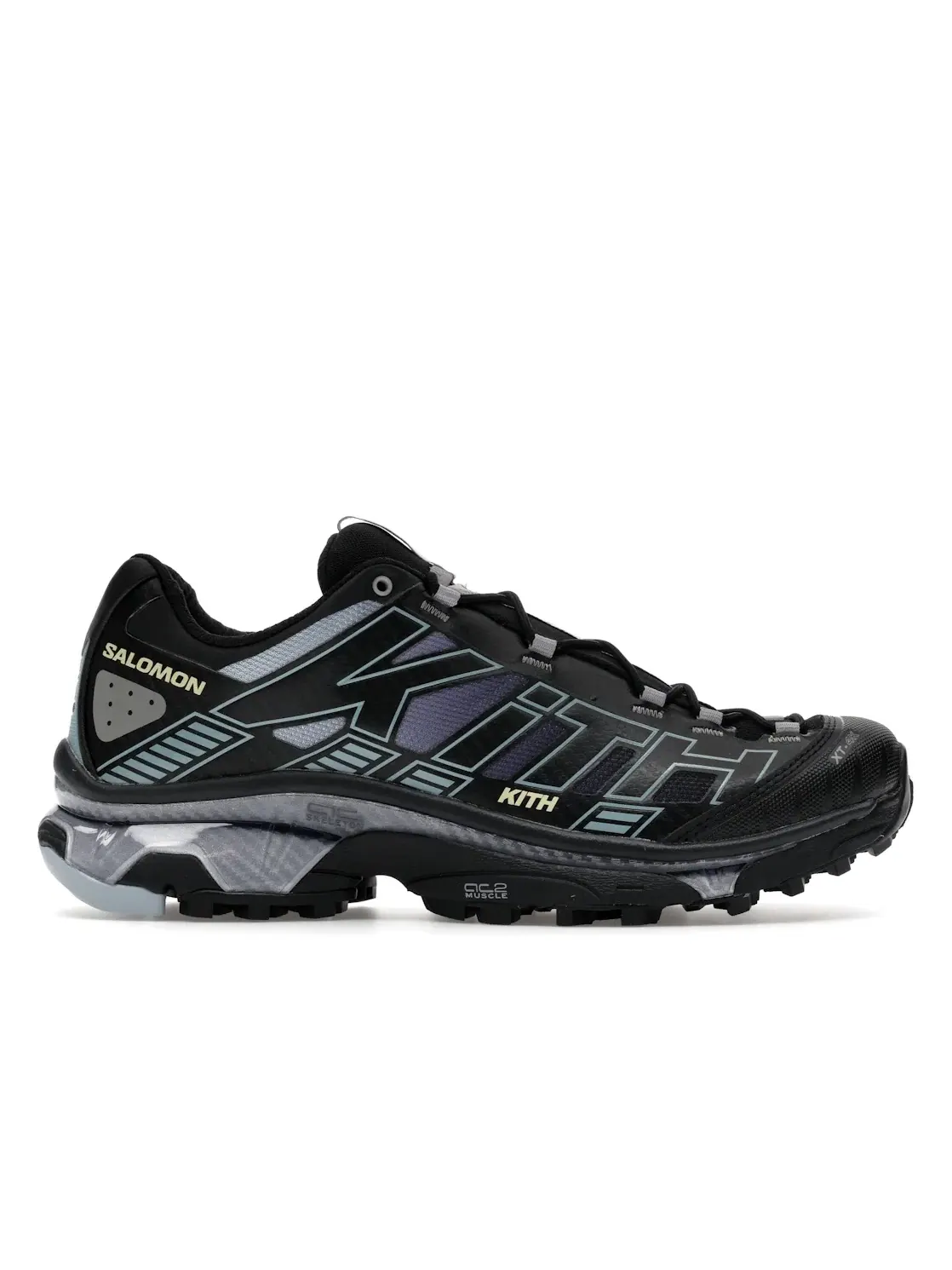 Трейловые кроссовки мужские Salomon XT-4K, коллаборация с Kith — изображение 1 из 4, черный//синий
