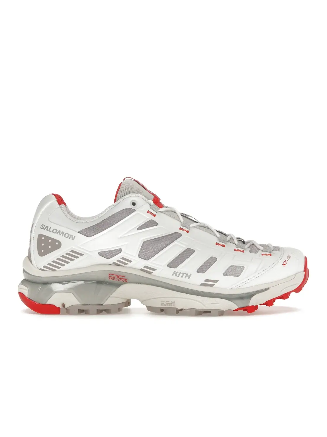 Кроссовки мужские для бега Salomon XT-4K — изображение 1 из 4, яркий белый//красный