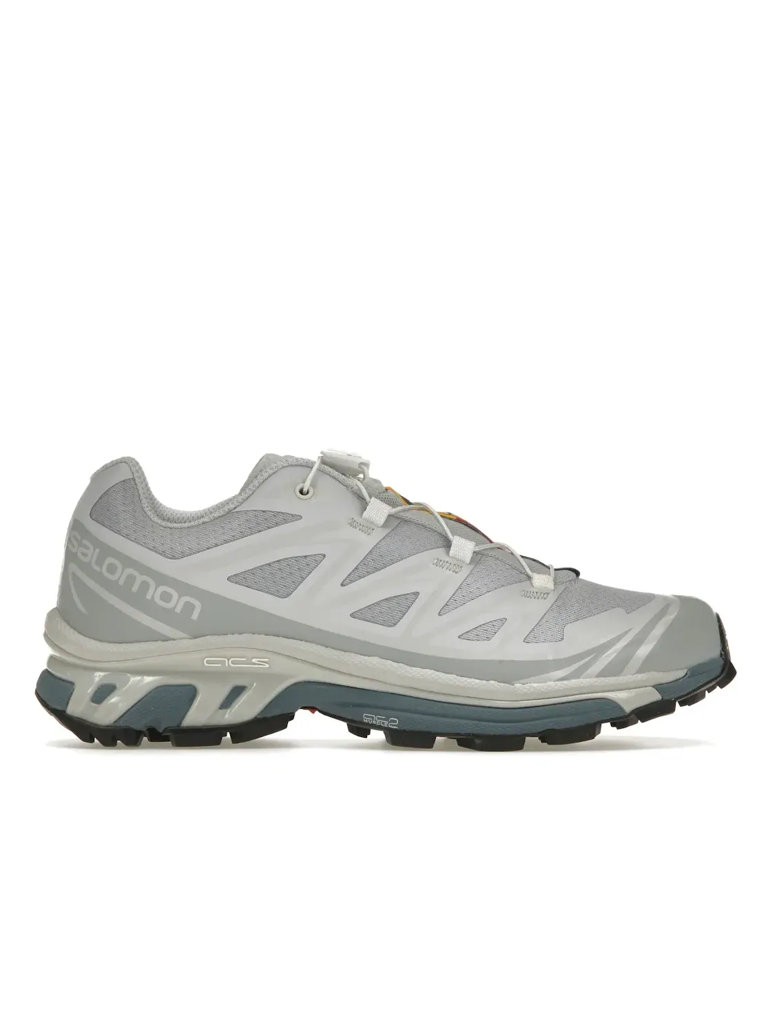 Кроссовки для бега Salomon XT-6, Arctic Ice/China Blue/Lunar Rock, унисекс — изображение 1 из 4, синий