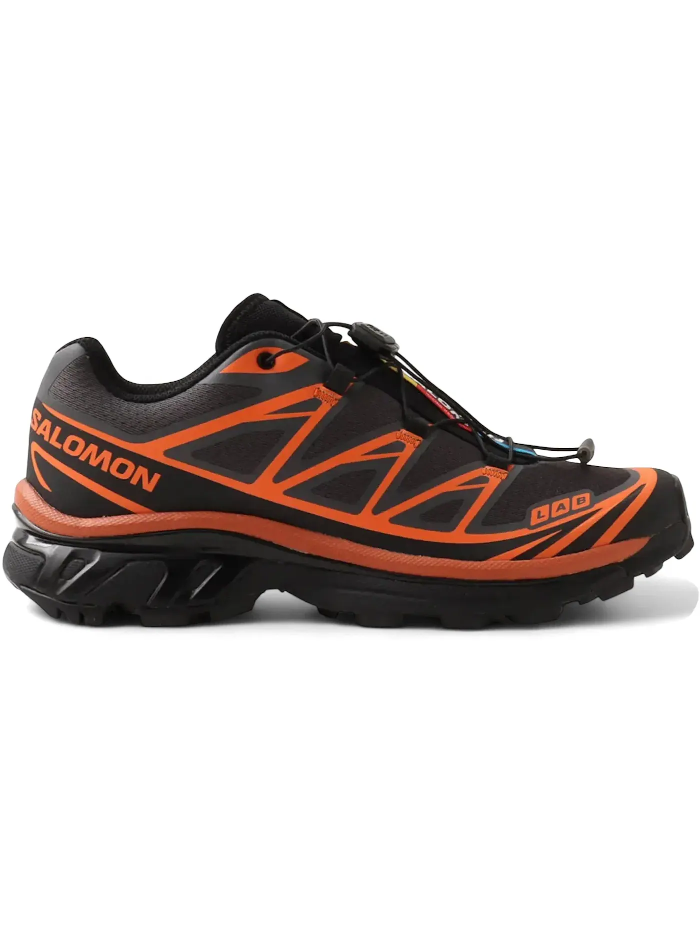 Мужские кроссовки для бега Salomon XT-6 — изображение 1 из 1, черный/красный оранжевый