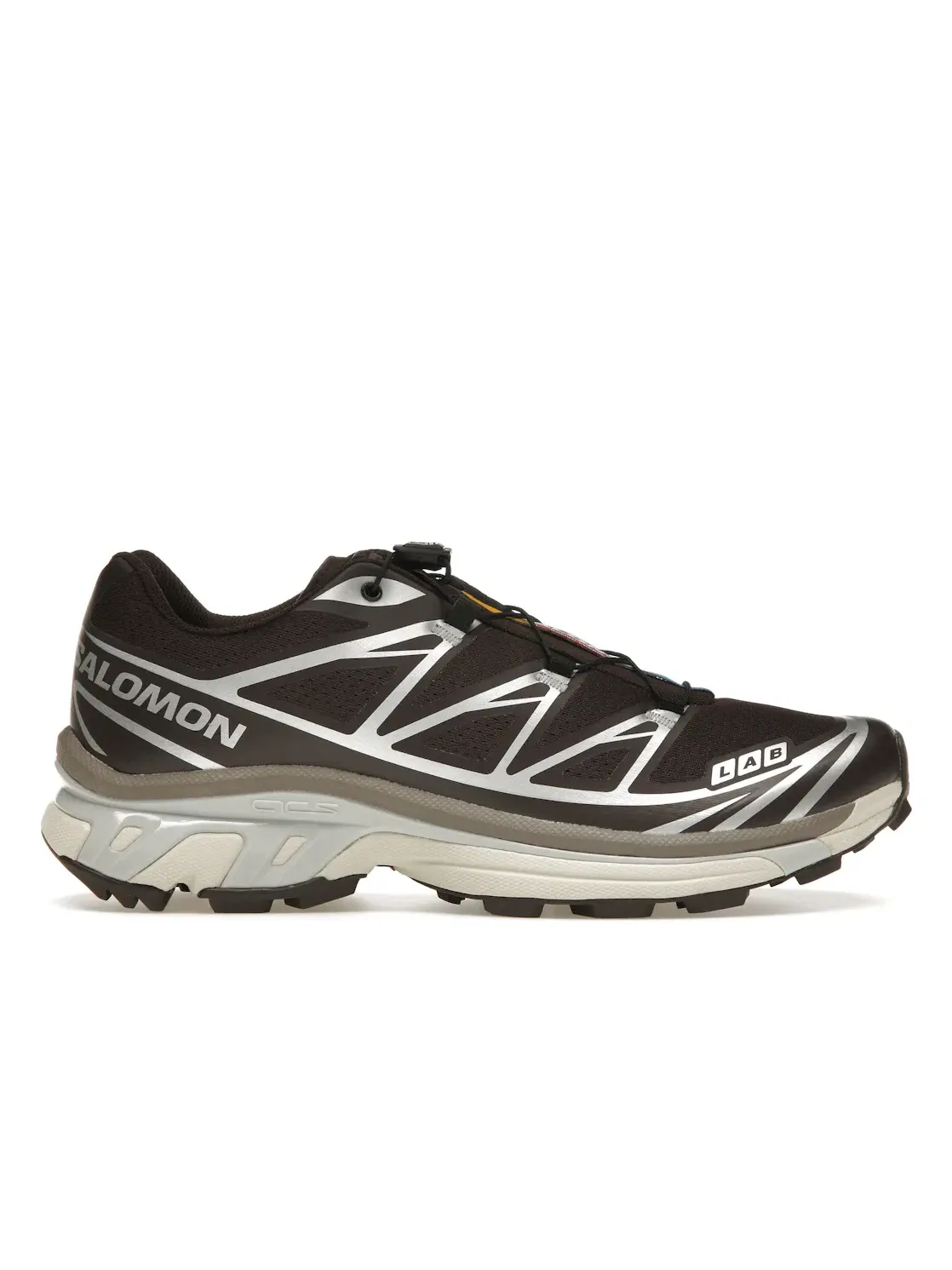 Кроссовки мужские Salomon XT-6, для бега — изображение 1 из 4, черный/серебристый