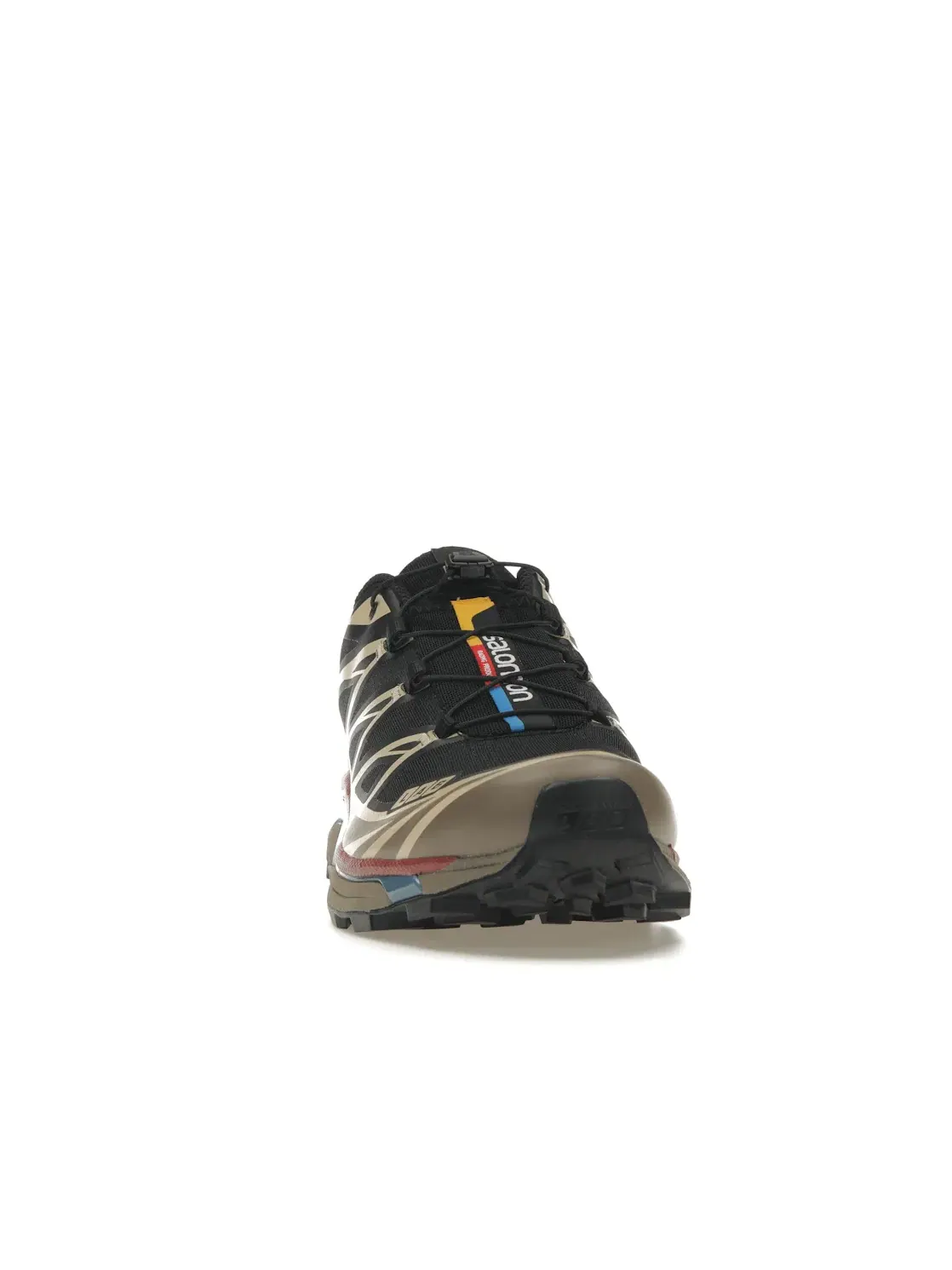 Кроссовки мужские Salomon XT-6, кожаные — изображение 2 из 4, черный