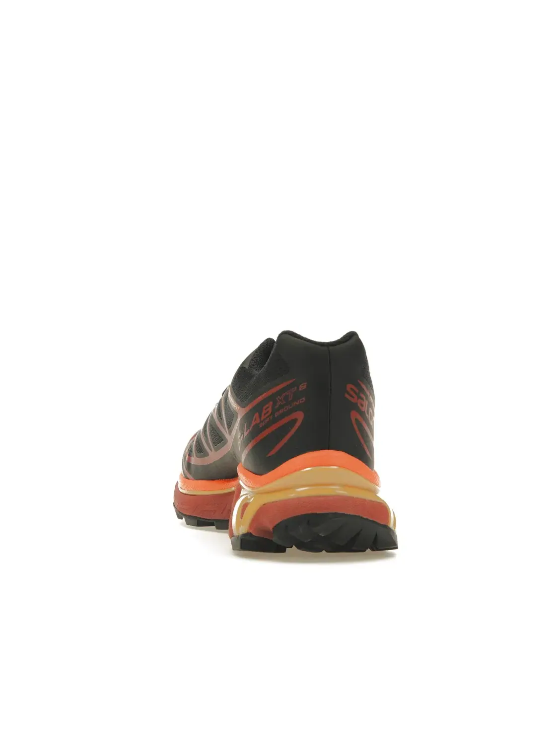 Кроссовки для бега Salomon XT-6, Унисекс — изображение 4 из 4, черный//оранжевый