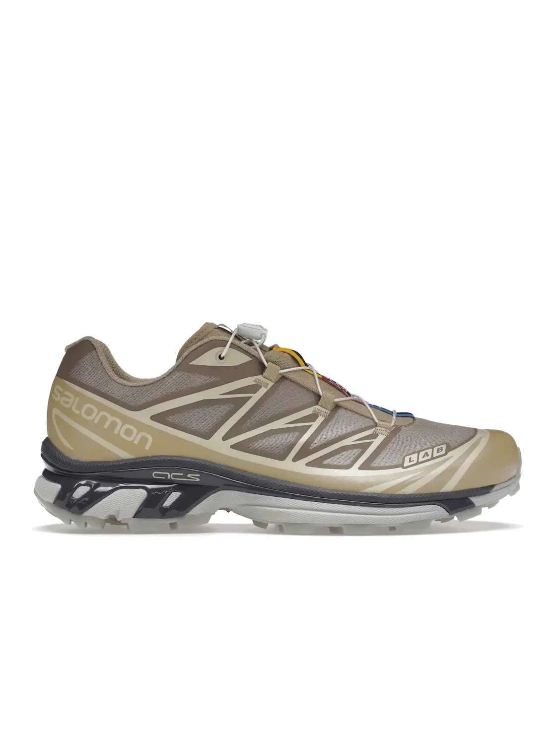 Кроссовки мужские для трейлраннинга Salomon XT-6 Clear, Safari/Magnet/Vanilla Ice — изображение 1 из 4