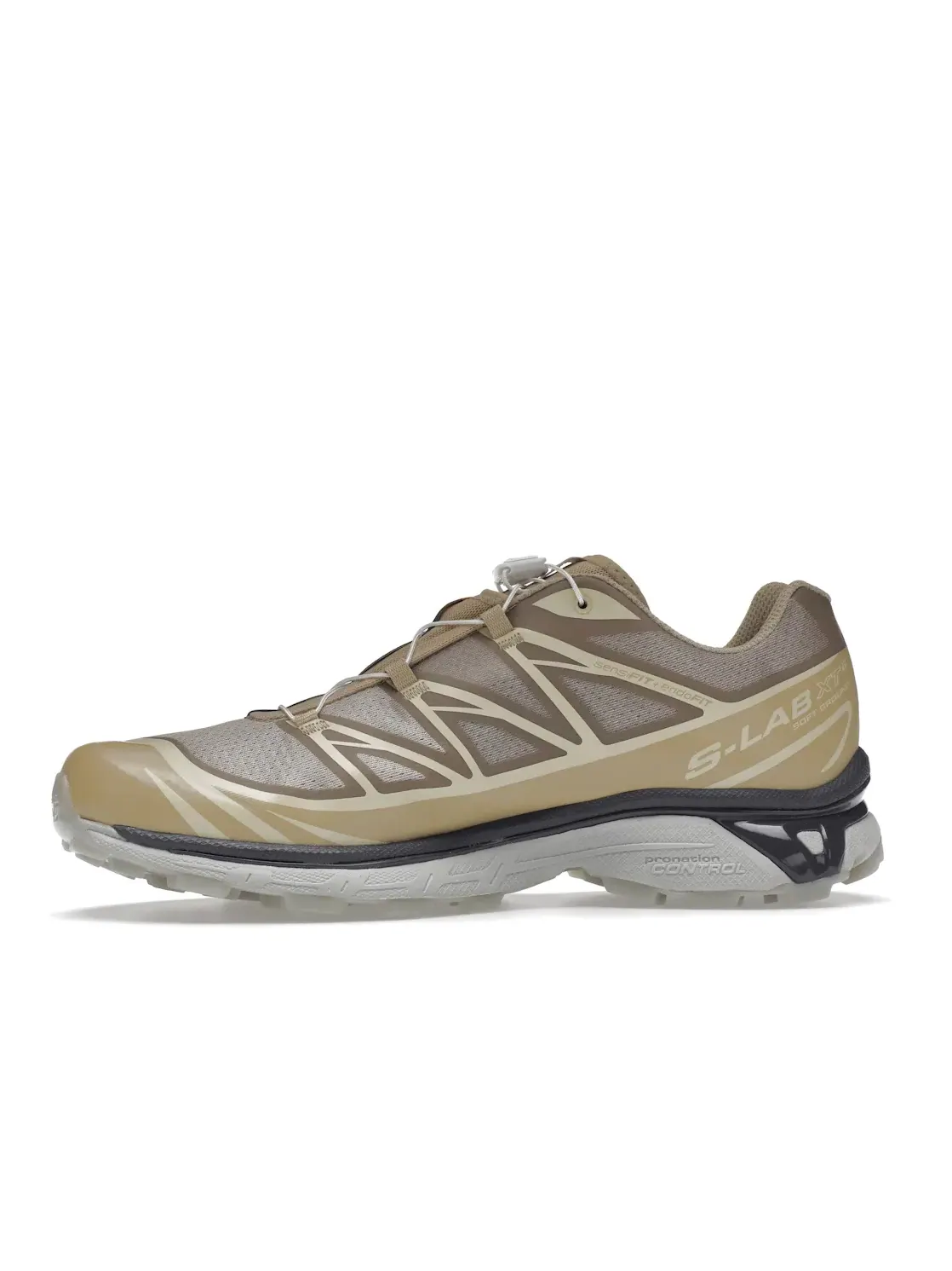 Кроссовки мужские для трейлраннинга Salomon XT-6 Clear, Safari/Magnet/Vanilla Ice — изображение 3 из 4