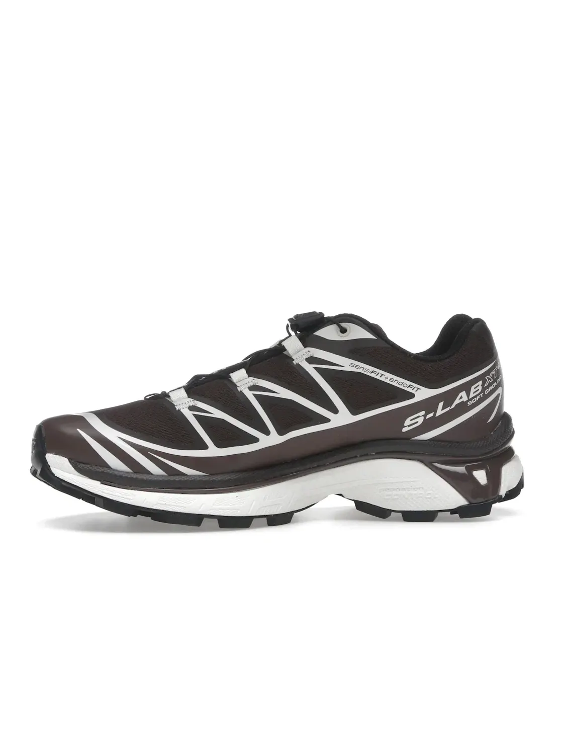 Кроссовки мужские Salomon XT-6, для трейла, система ACS, Coffee/French Roast/Vanilla Ice — изображение 3 из 4