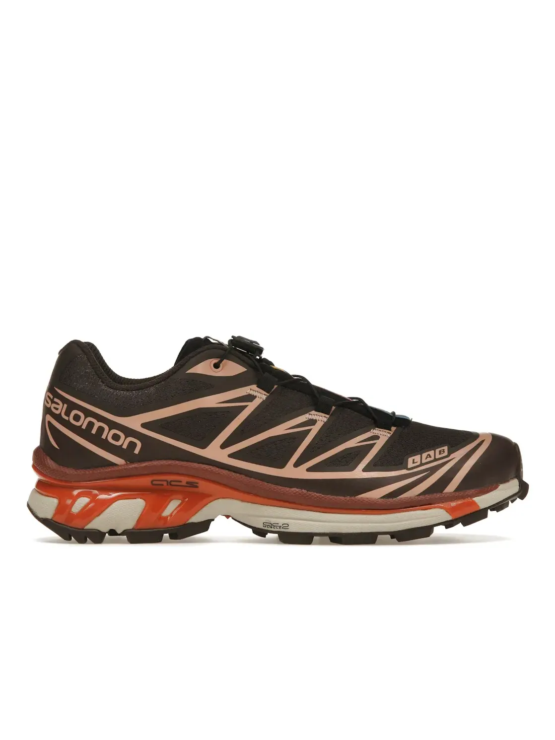 Кроссовки для бега Salomon XT-6, унисекс — изображение 1 из 4, бежевый