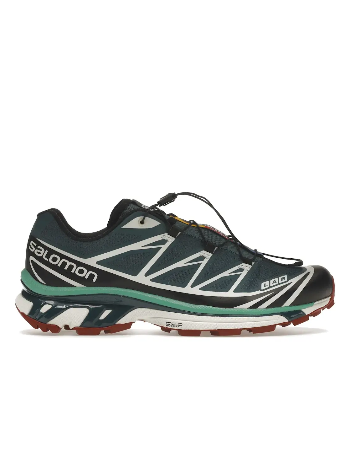 Кроссовки женские для бега Salomon XT-6 — изображение 1 из 4, черный/глубокий/красный