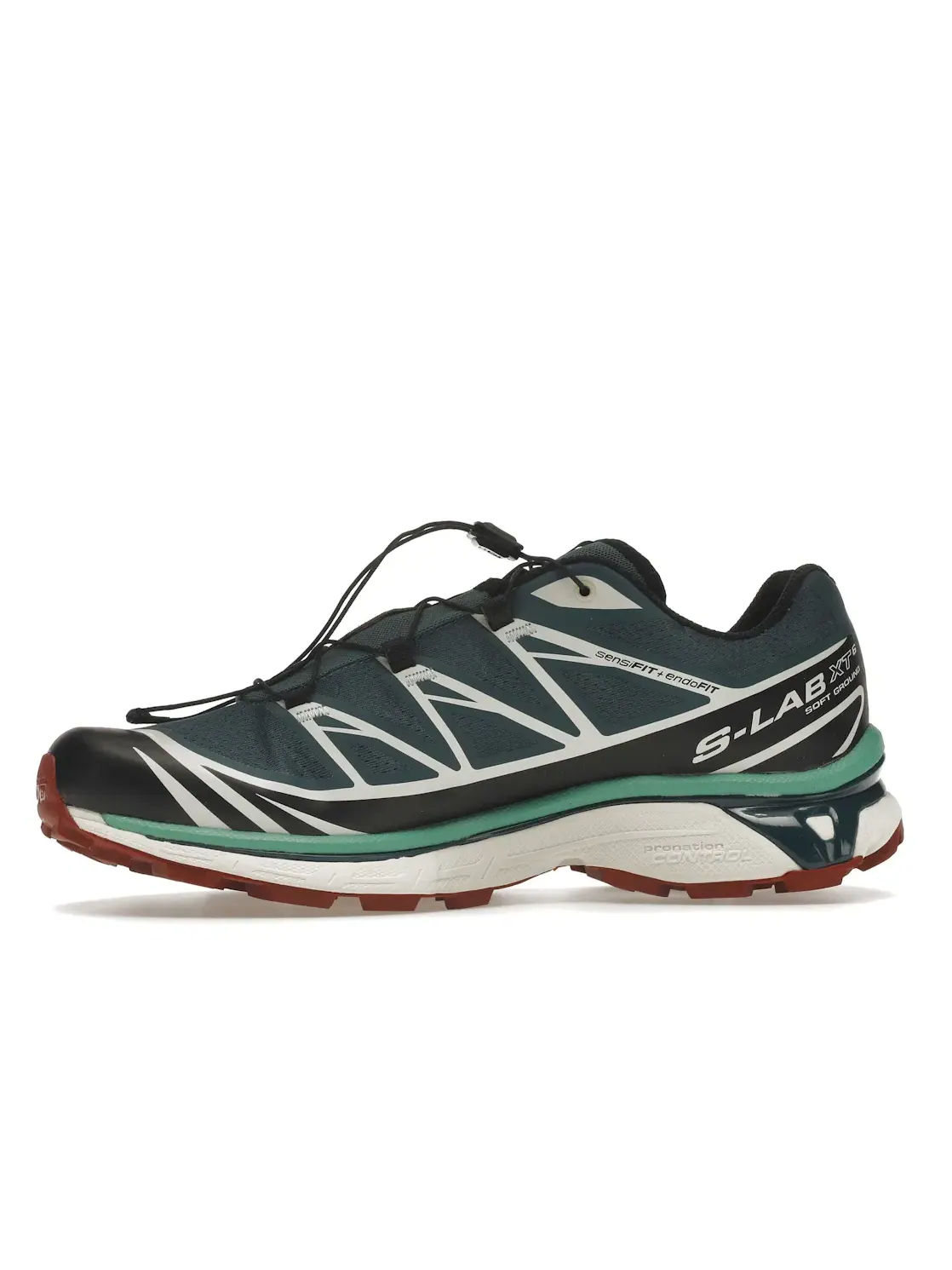 Кроссовки женские для бега Salomon XT-6 — изображение 3 из 4, черный/глубокий/красный