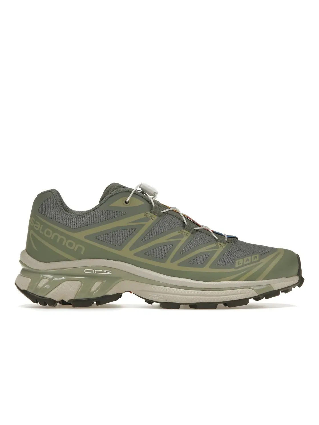 Кроссовки мужские для бега Salomon XT-6, Laurel Wreath Lily Pad Desert Sage — изображение 1 из 4