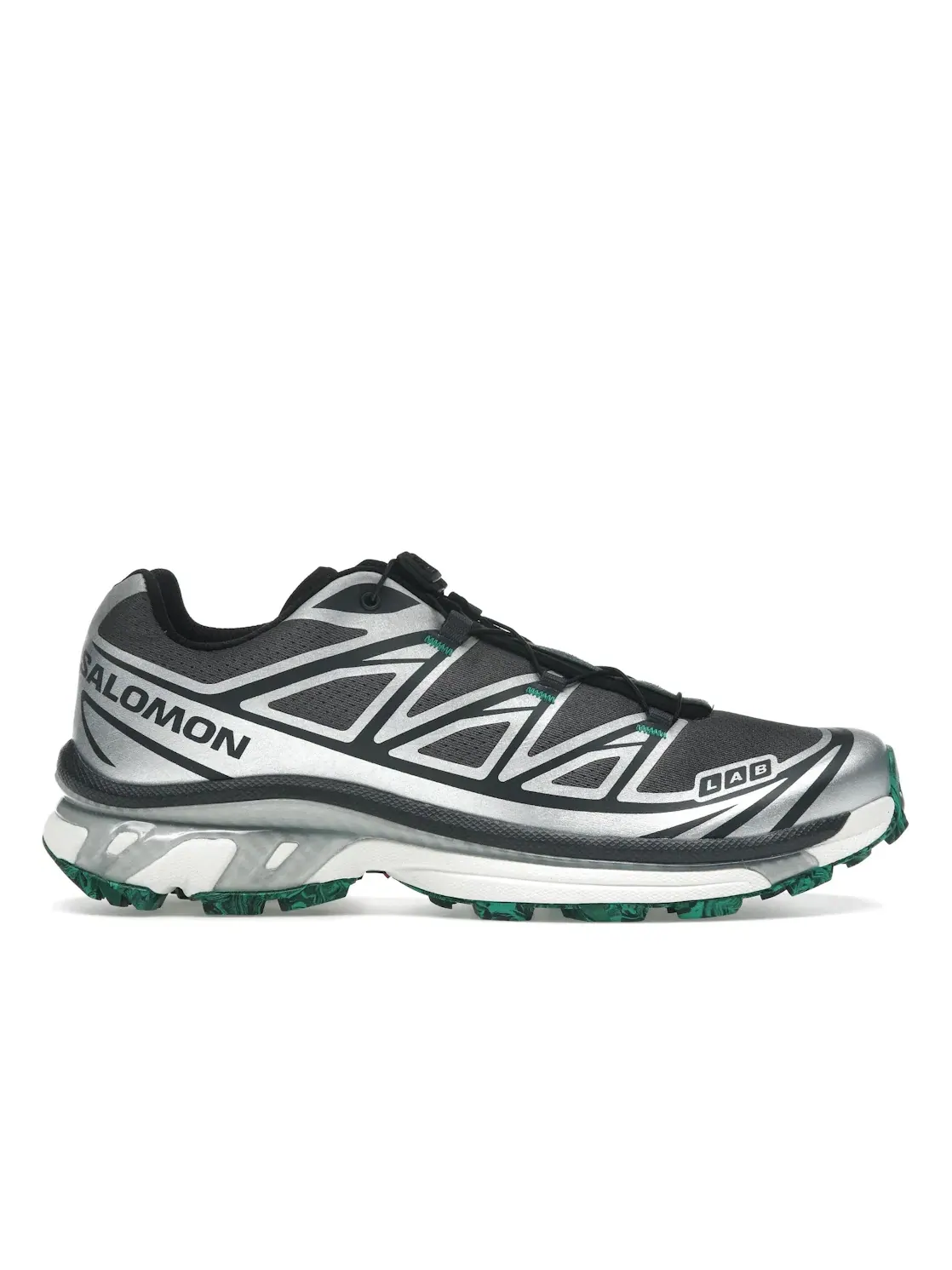 Кроссовки мужские для бега Salomon XT-6, трейловые, Asphalt Emerald — изображение 1 из 4