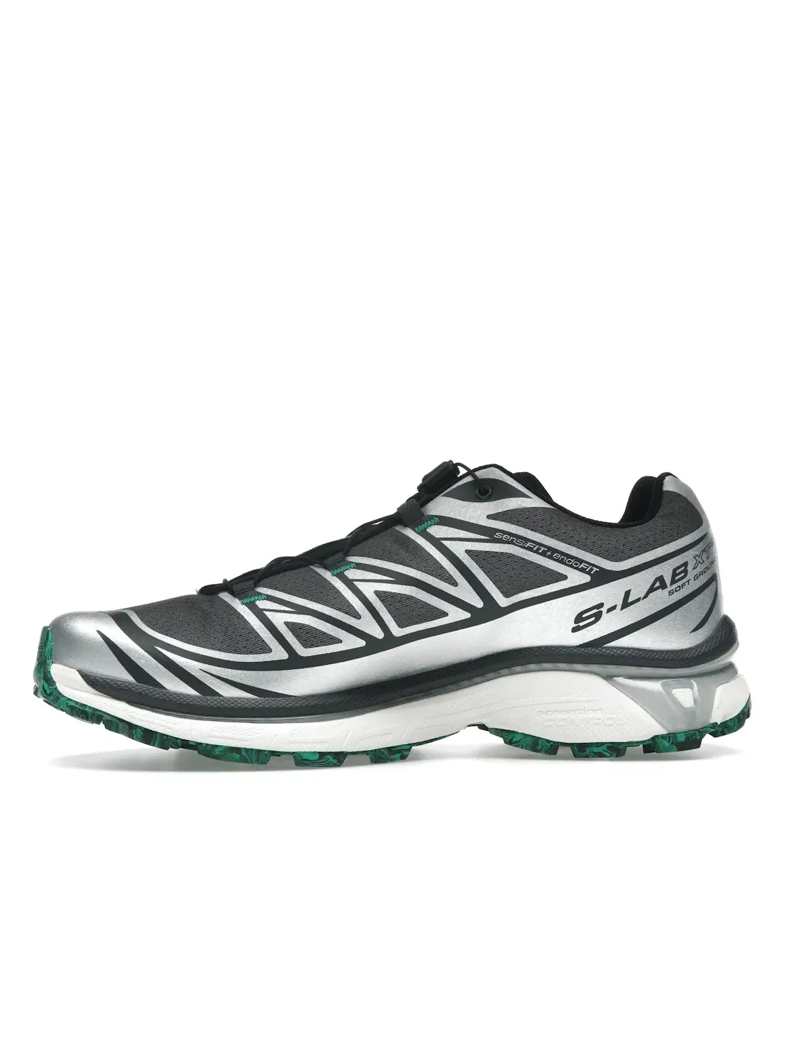 Кроссовки мужские для бега Salomon XT-6, трейловые, Asphalt Emerald — изображение 3 из 4