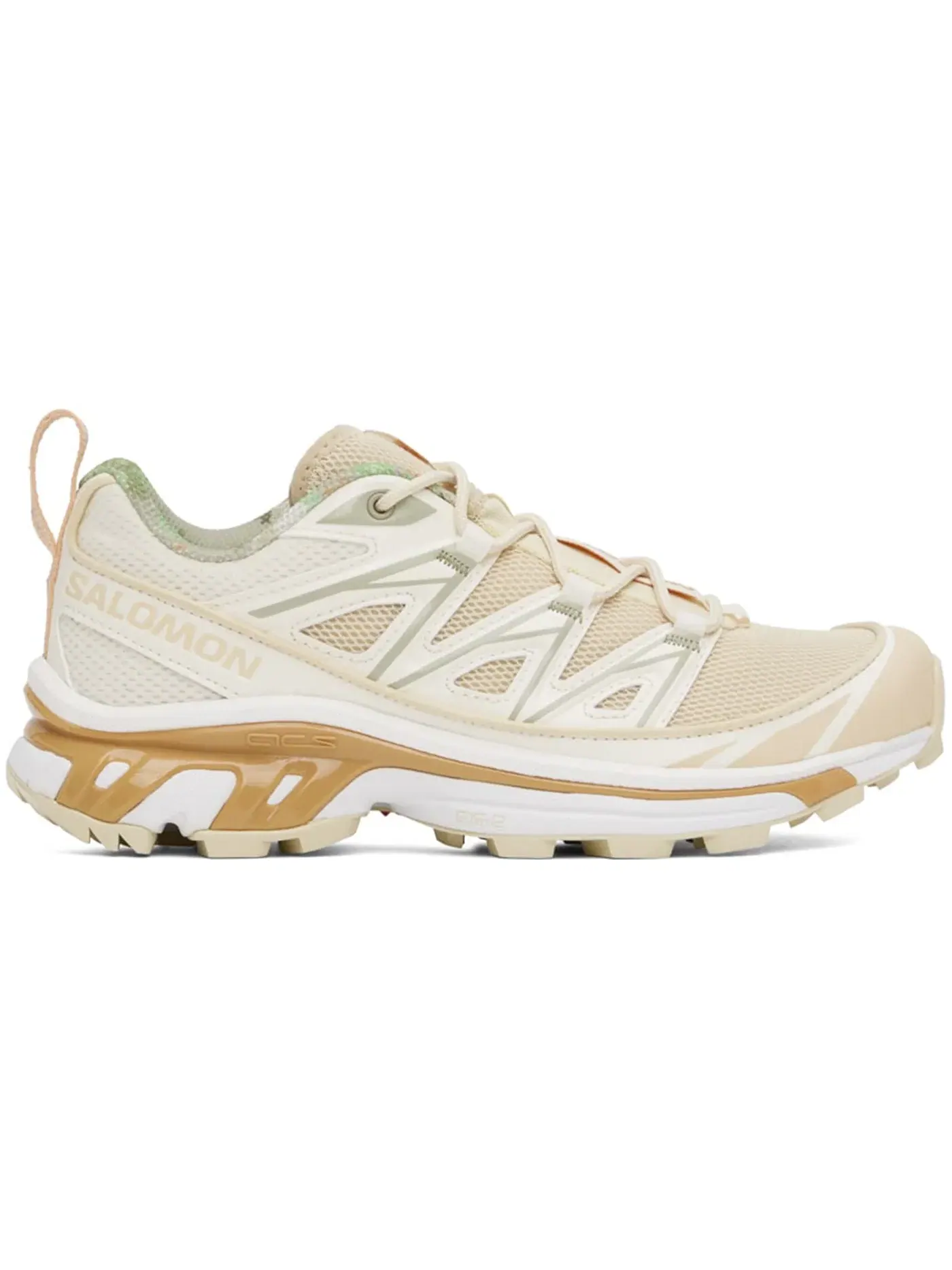Кроссовки мужские Salomon XT-6 Expanse, с системой Quicklace, Vanilla Ice/Desert Sage/Taffy Low — изображение 1 из 2