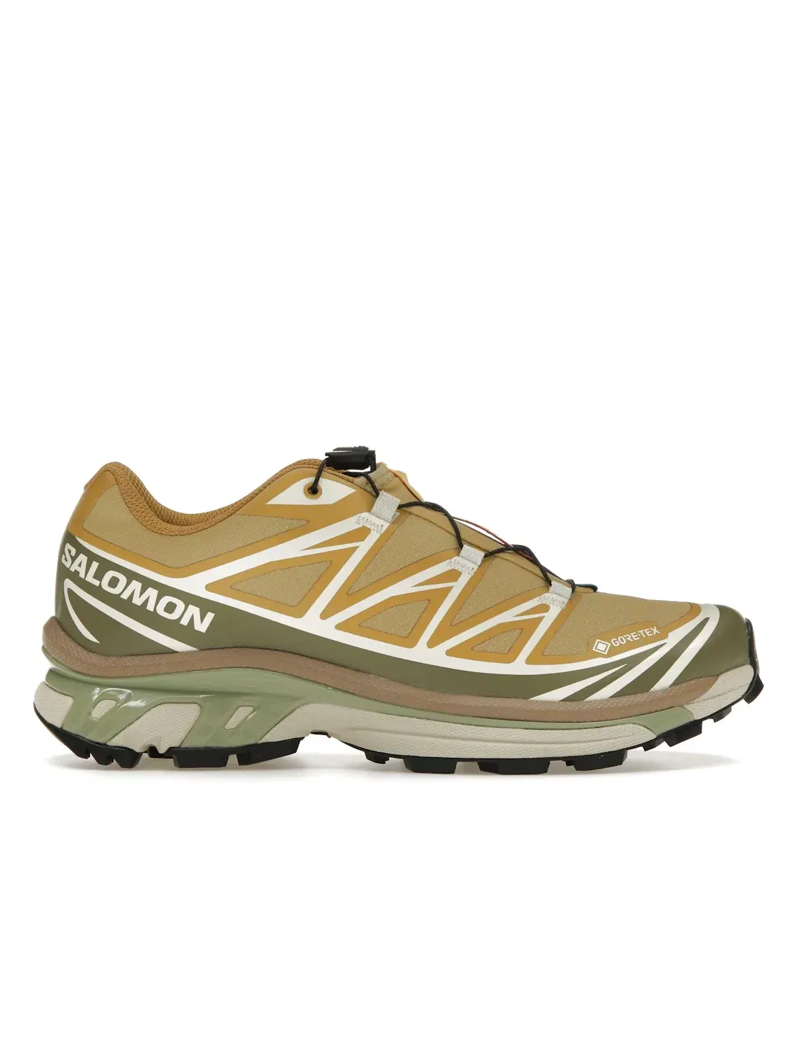 Кроссовки мужские для бега Salomon XT-6 Gore-Tex, водонепроницаемые, Antelope/Icicle/Portabella — изображение 1 из 4