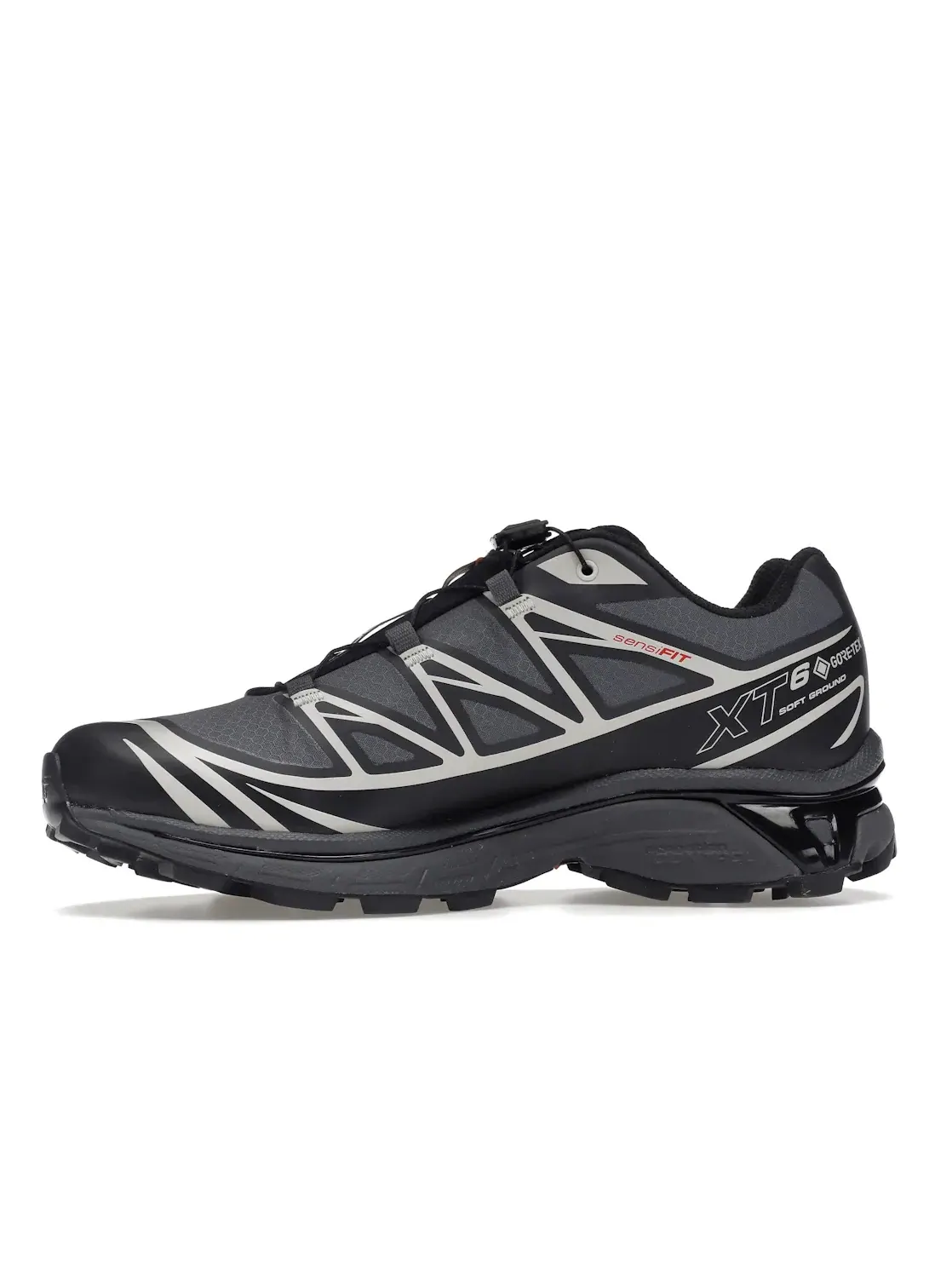 Кроссовки мужские Salomon XT-6 Gore-Tex, водонепроницаемые — изображение 3 из 4, черный