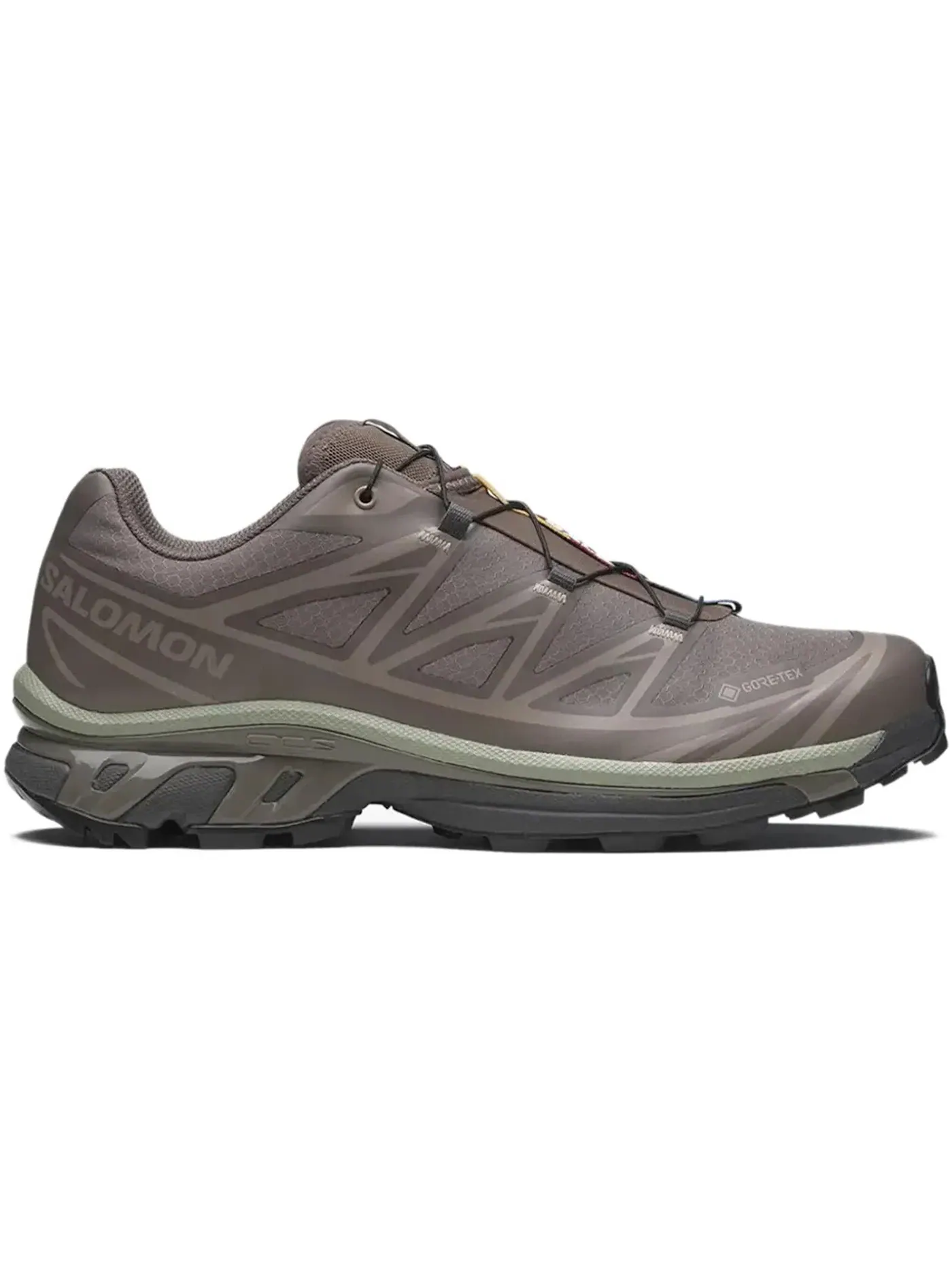 Кроссовки мужские Salomon XT-6 Gore-Tex, с мембраной Gore-Tex, Iron/Etherea/Seagrass — изображение 1 из 1