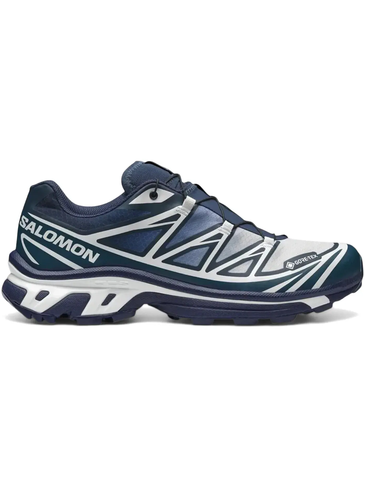 Кроссовки мужские Salomon XT-6 Gore-Tex, водонепроницаемые — изображение 1 из 1, белый/синий
