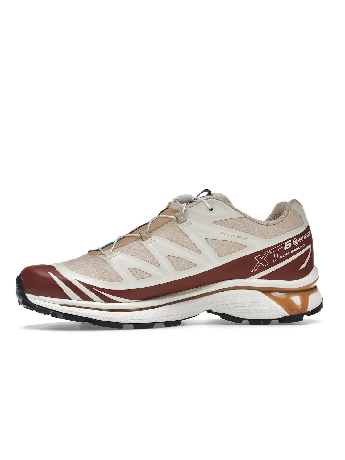 Кроссовки Salomon XT-6 Gore-Tex Kith, с мембраной Gore-Tex, Hazelnut/Burnt Henna/Vanilla Ice — изображение 3 из 4