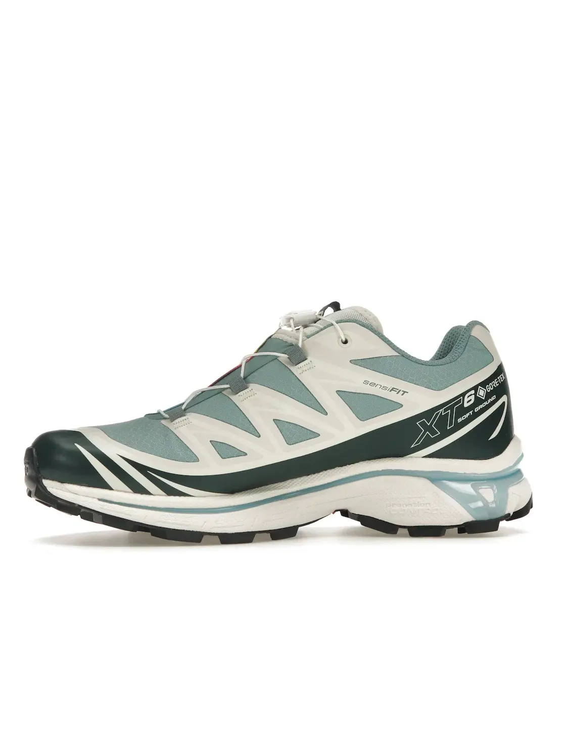 Кроссовки Salomon XT-6 Gore-Tex для бега, водонепроницаемые, Trellis/Ponderosa Pine/Vanilla Ice — изображение 3 из 4