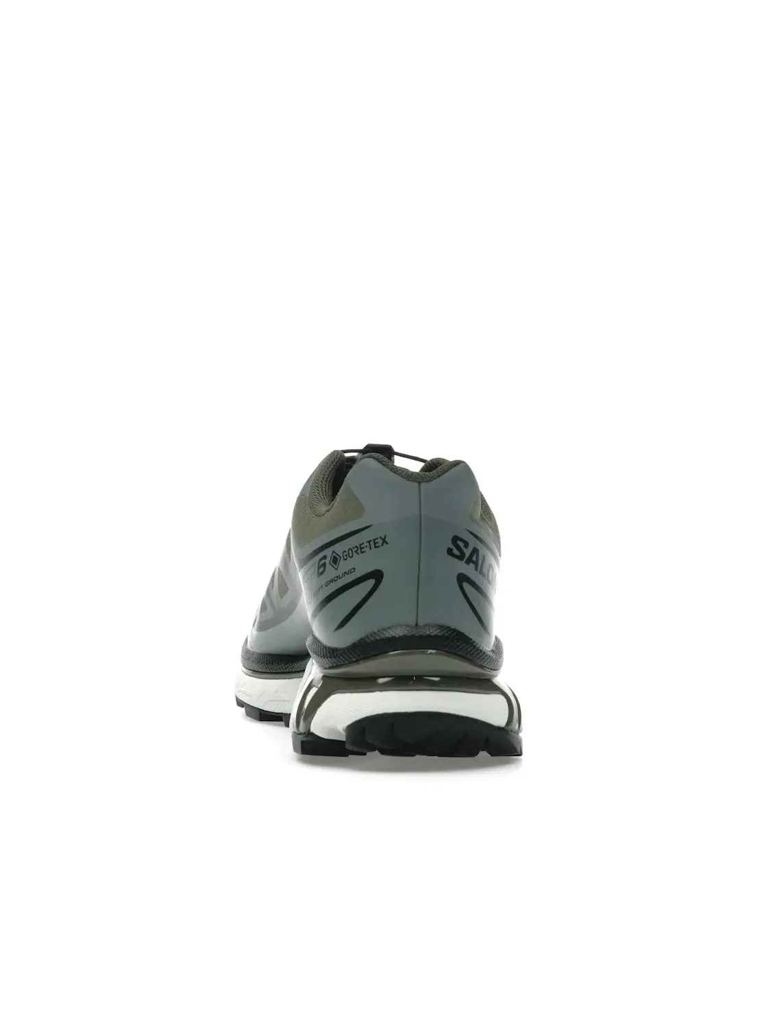 Кроссовки мужские для бега Salomon XT-6 Gore-Tex, водонепроницаемые — изображение 4 из 4, оливковый//черный