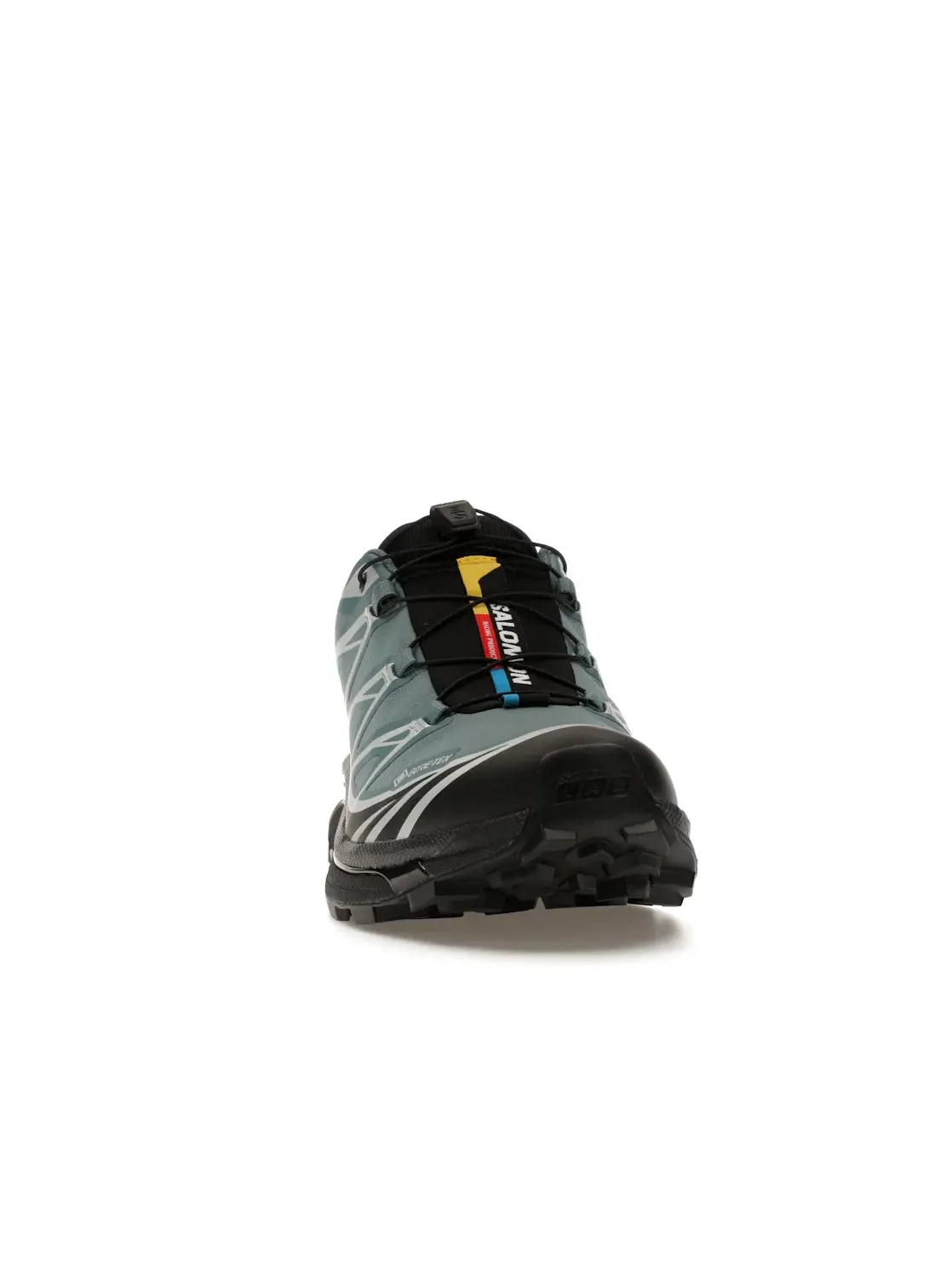 Кроссовки мужские Salomon XT-6 Gore-Tex для бега, водонепроницаемые — изображение 2 из 4, черный/серебристый