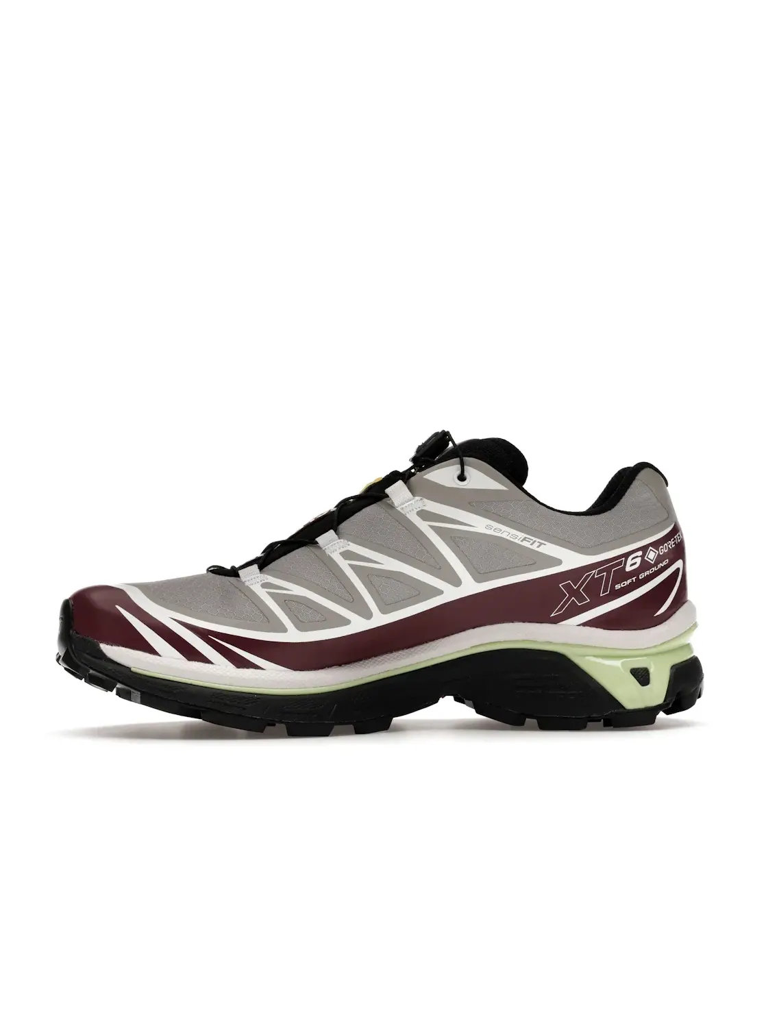 Кроссовки мужские Salomon XT-6 Gore-Tex, защита от непогоды, Paloma Maroon Banner — изображение 3 из 4