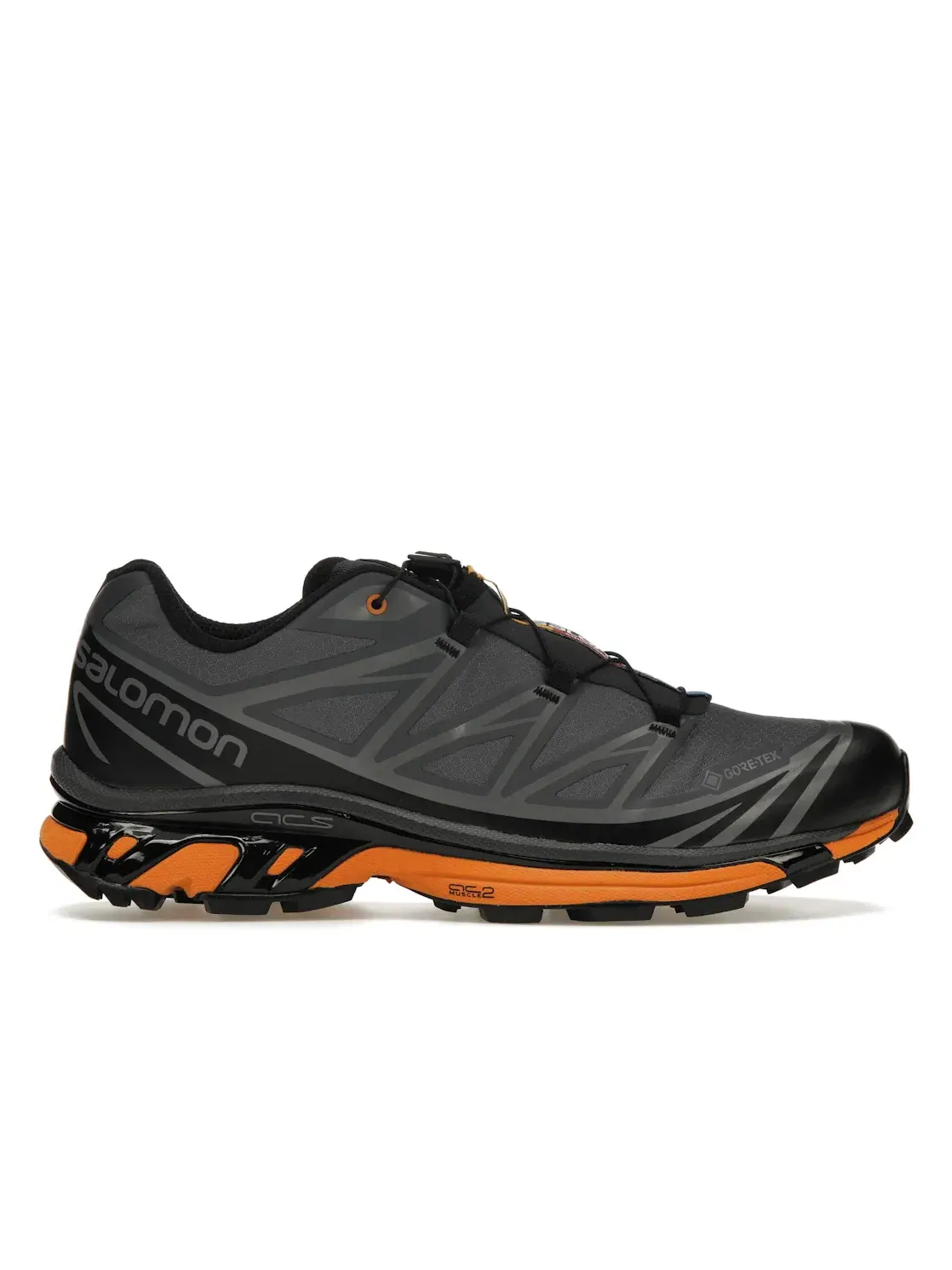 Кроссовки для бега с мембраной Gore-Tex Salomon XT-6 Gore-Tex Utility — изображение 1 из 4, черный