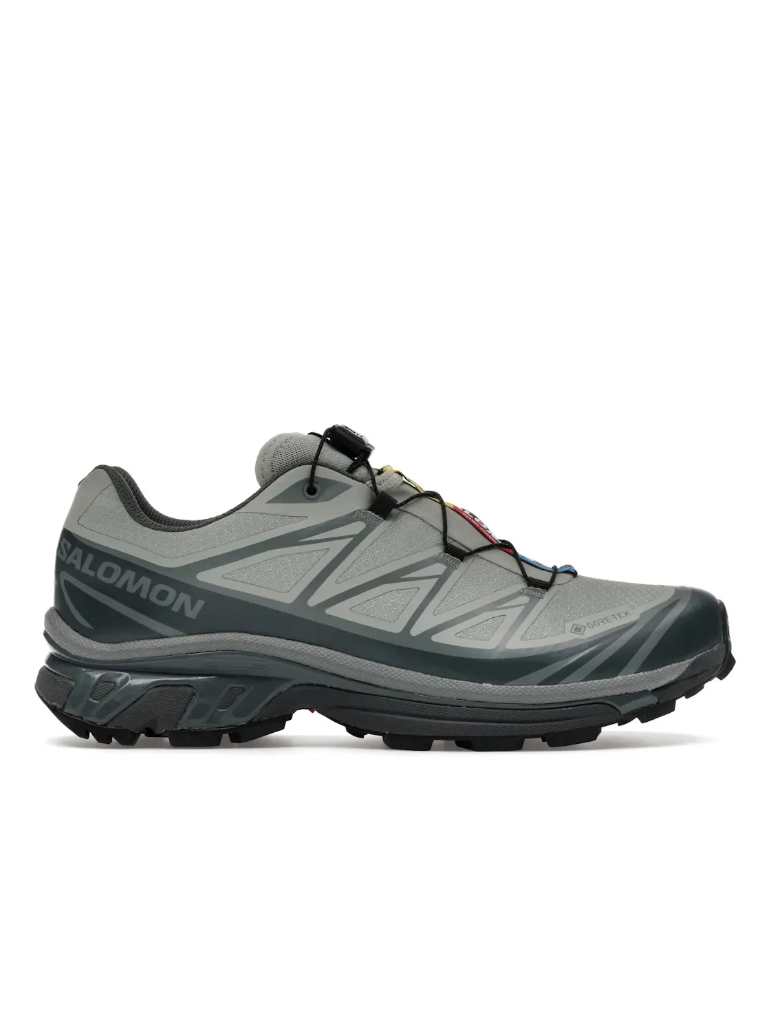 Кроссовки мужские Salomon XT-6 Gore-Tex, водонепроницаемые, Wrought Iron/Urban Chic/Sedona Sage — изображение 1 из 4