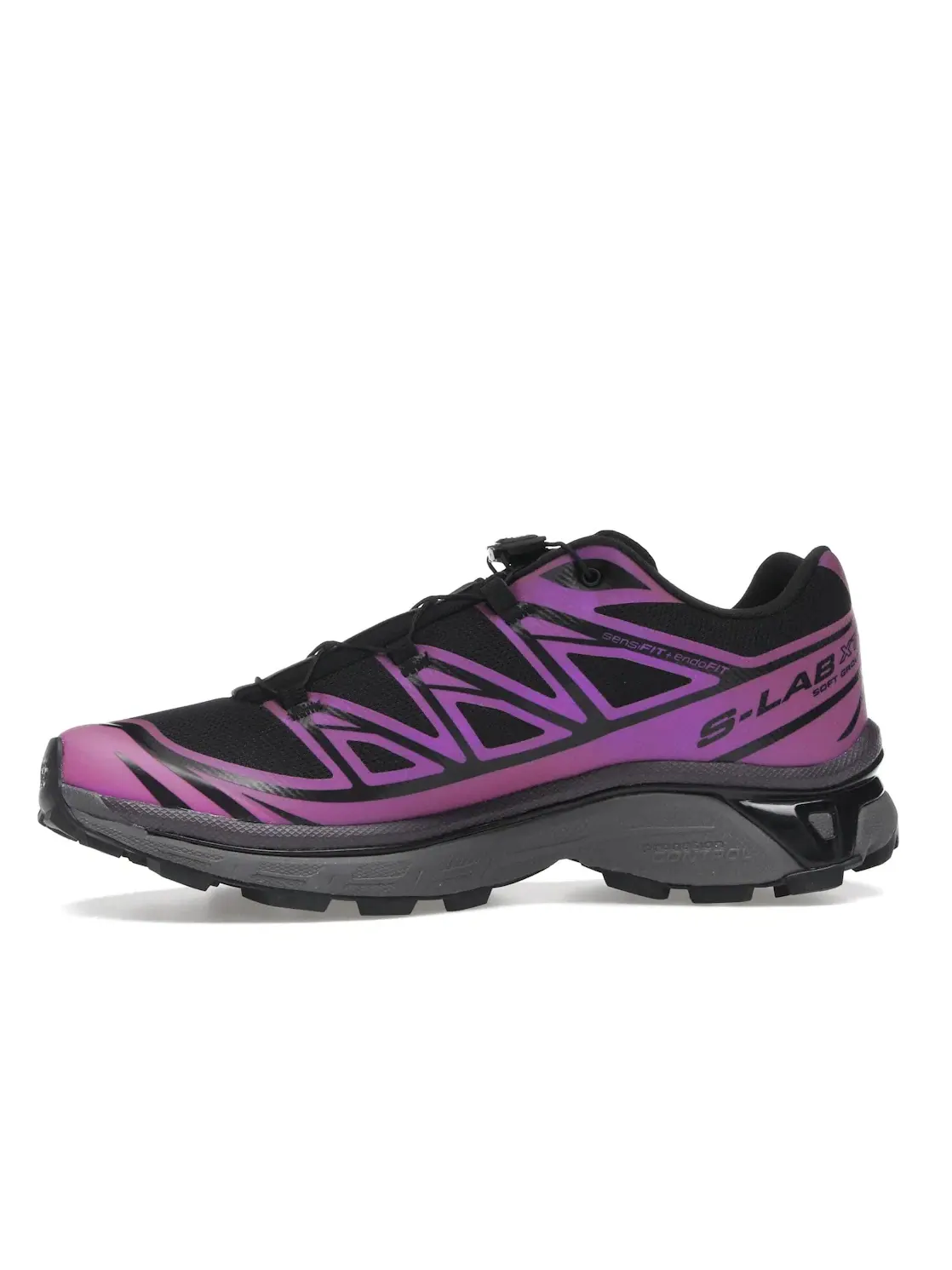 Кроссовки мужские Salomon XT-6 Iridescent Pack, для бега — изображение 3 из 4, черный