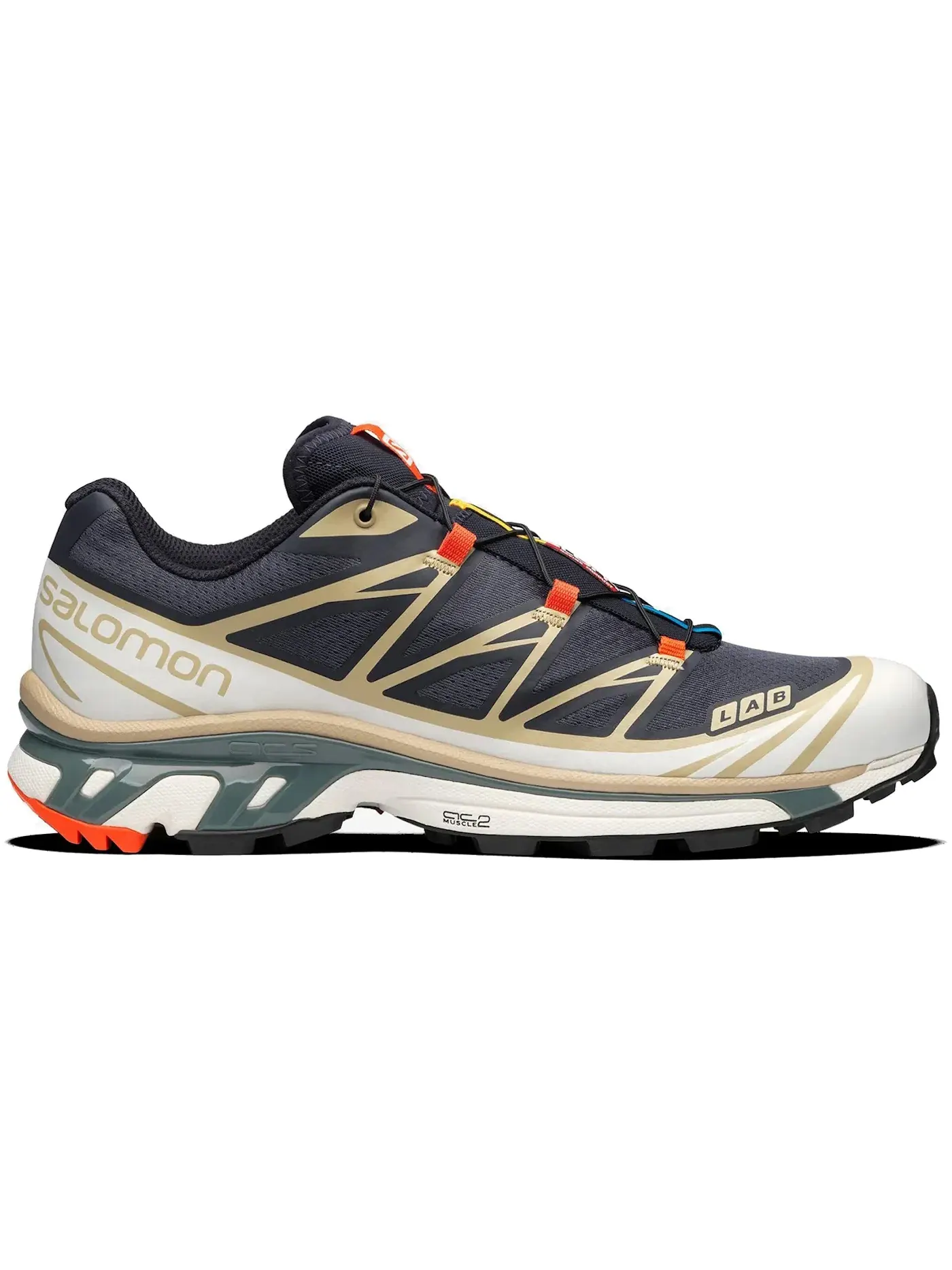 Кроссовки мужские для бега Salomon XT-6, для пересеченной местности — изображение 1 из 1, красный оранжевый