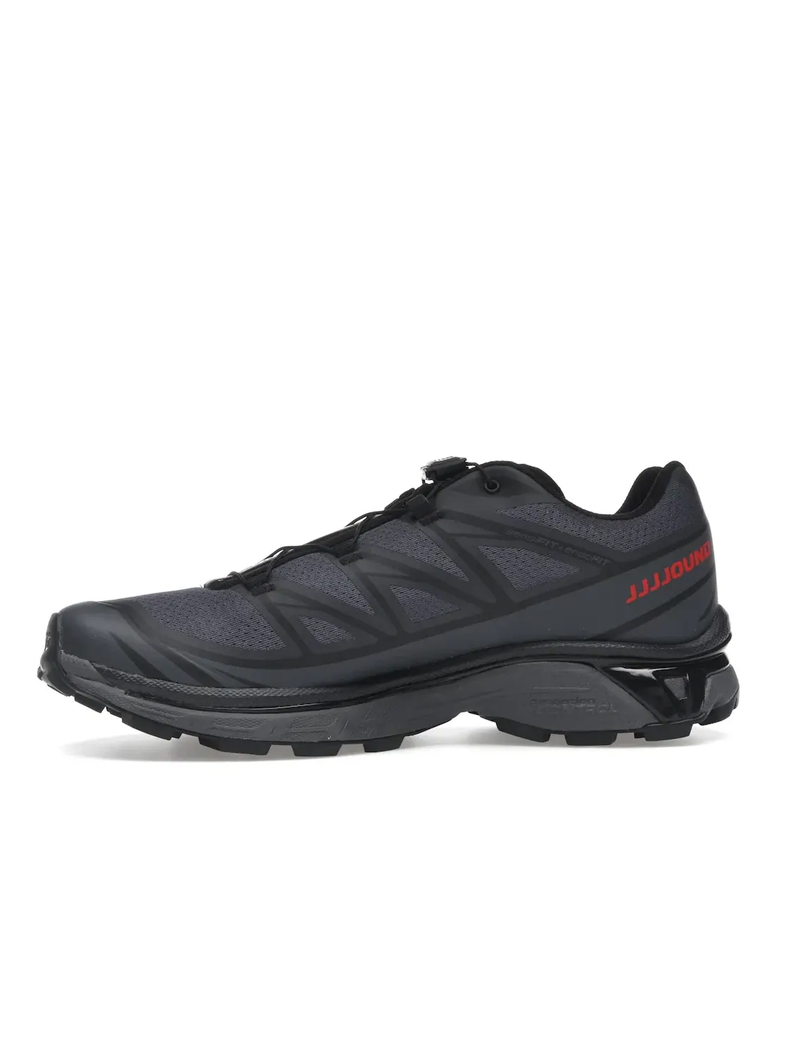Кроссовки для бега Salomon XT-6 — изображение 3 из 4, черный/красный