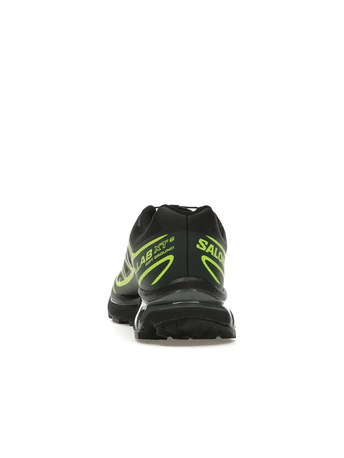Кроссовки мужские Salomon XT-6 для бега, с системой Quicklace — изображение 4 из 4, черный//зеленый
