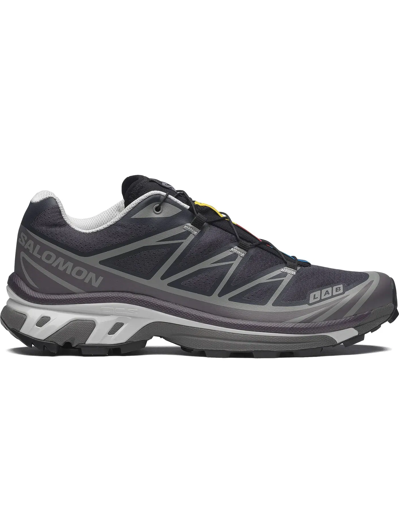 Кроссовки мужские Salomon XT-6 Nine Iron Excalibur Plum с принтом — изображение 1 из 1