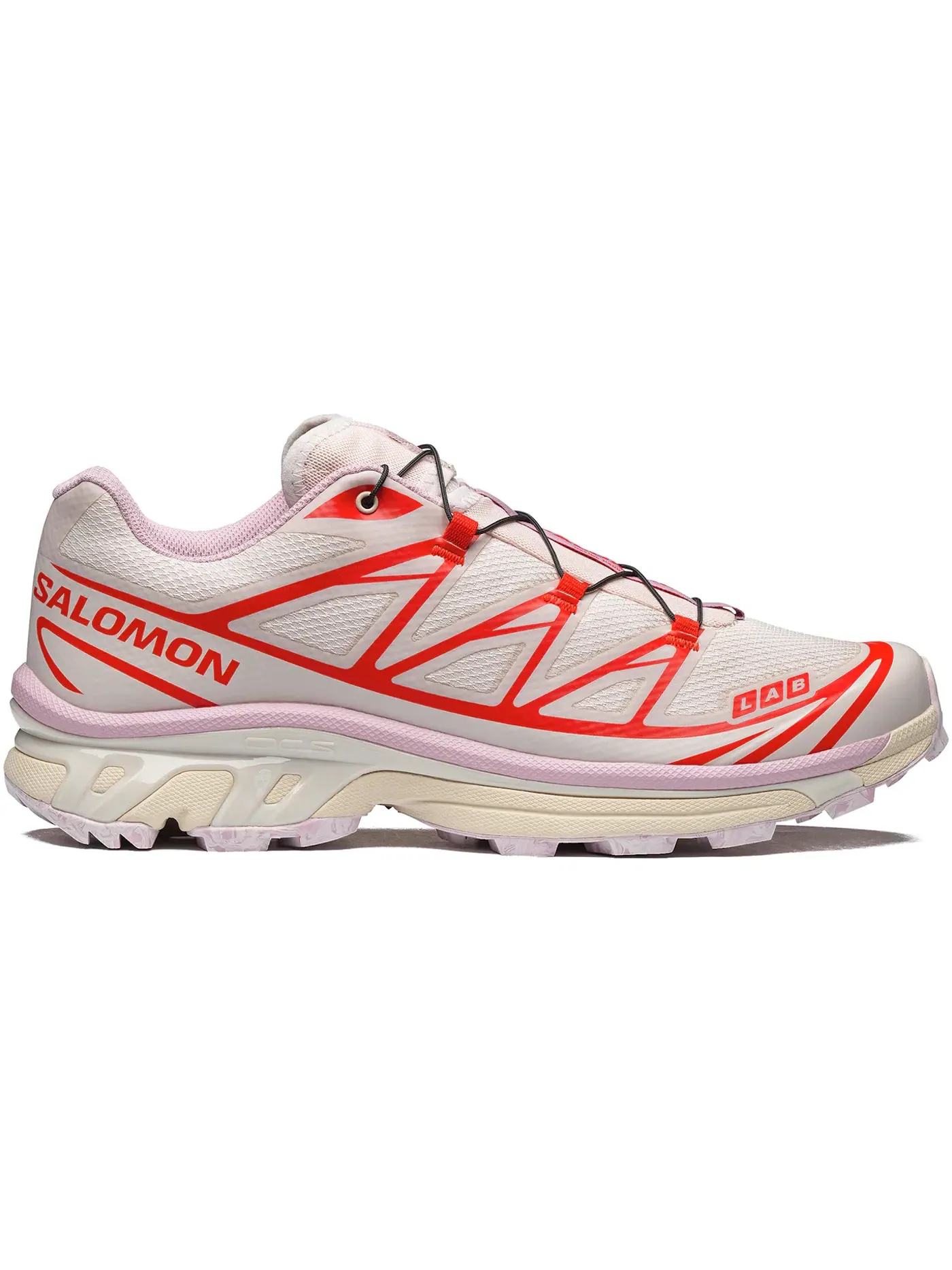 Кроссовки мужские Salomon XT-6, с быстрой шнуровкой — изображение 1 из 1, розовый