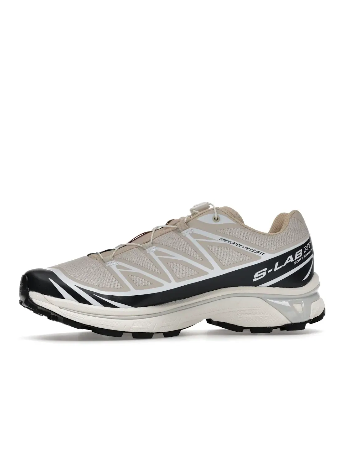 Кроссовки мужские Salomon XT-6, для трейлраннинга — изображение 3 из 4, черный белый