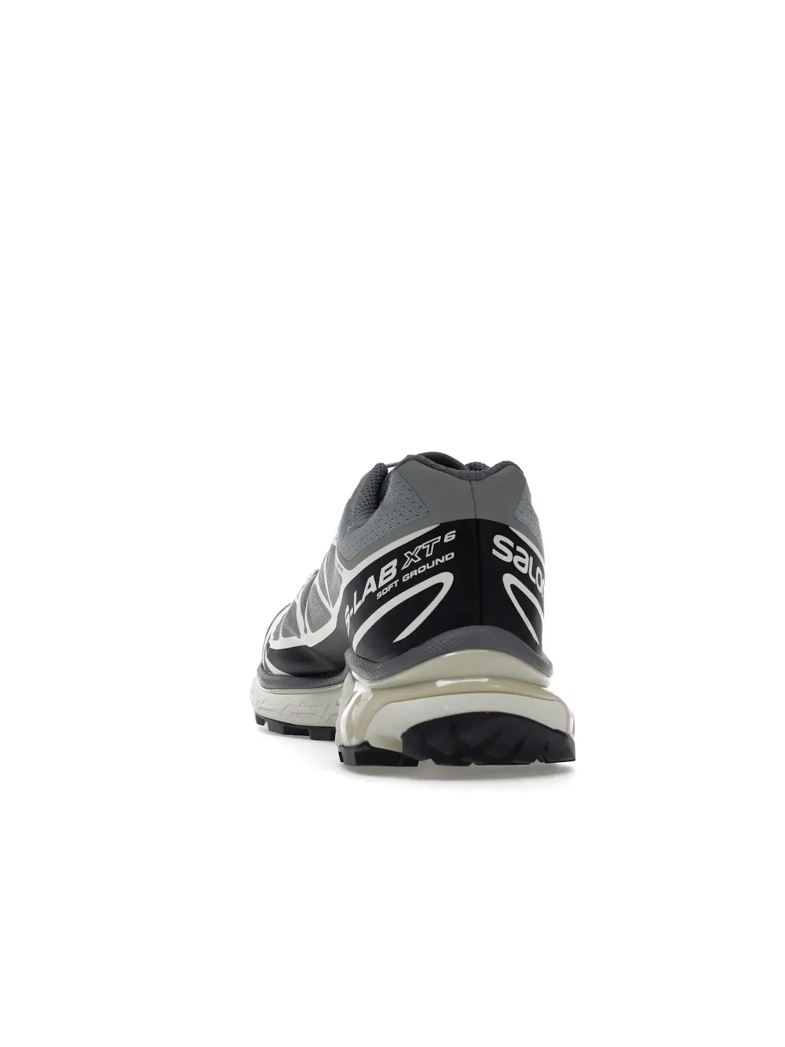 Кроссовки Salomon XT-6 RECUT унисекс, с быстрой шнуровкой, Monument/Phantom/Vanilla Ice — изображение 4 из 4
