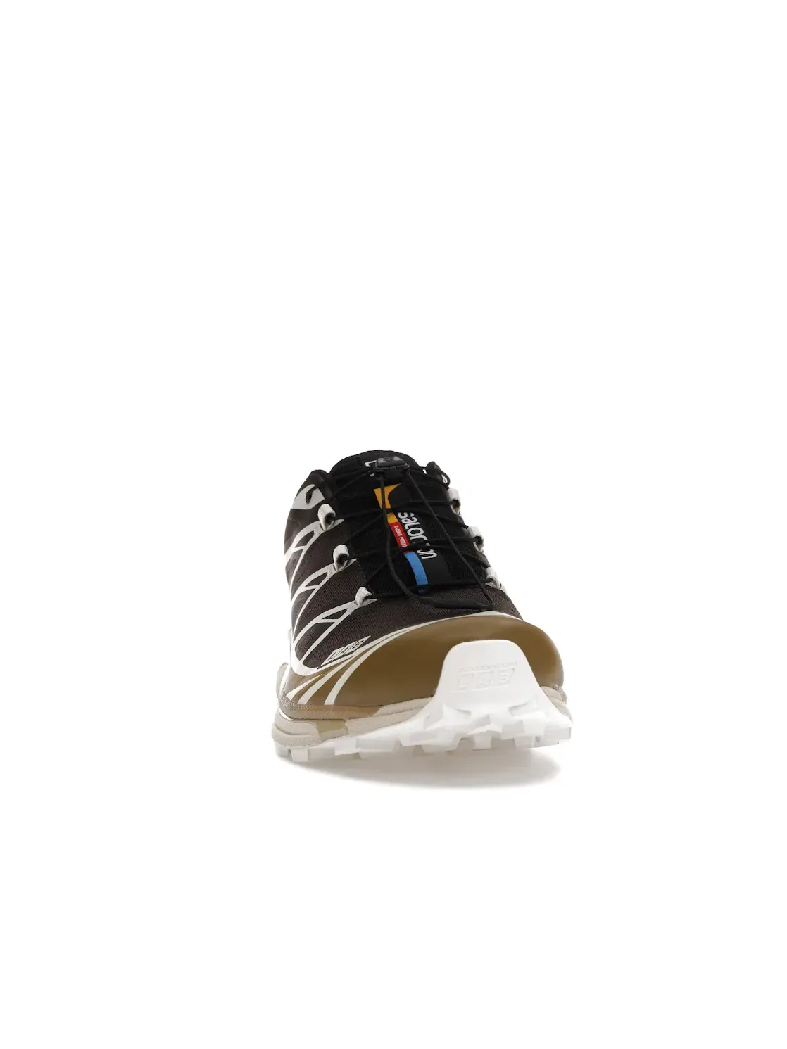 Кроссовки Salomon XT-6 RECUT Унисекс для бега с Quicklace, Wren/Kangaroo/Vanilla Ice — изображение 2 из 4