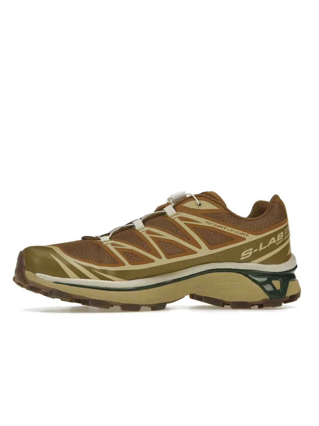 Кроссовки мужские для бега Salomon XT-6, Rubber/Lizard/Eden — изображение 3 из 4